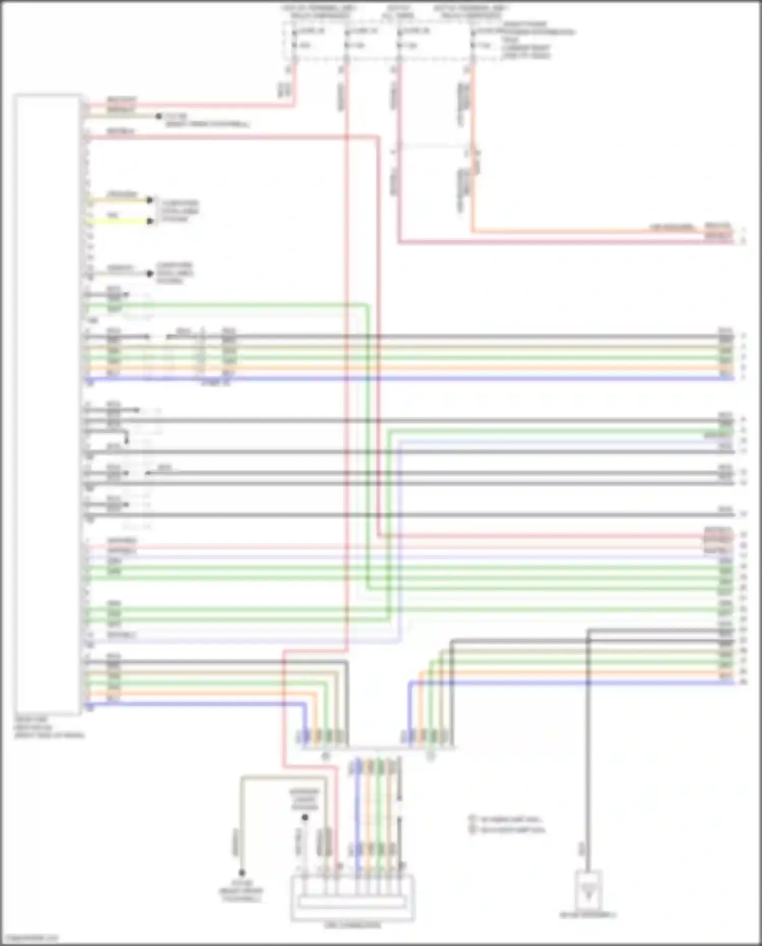 X1 BMW U11/U12 (2022-2024): Navigation circuit (1 of 6)