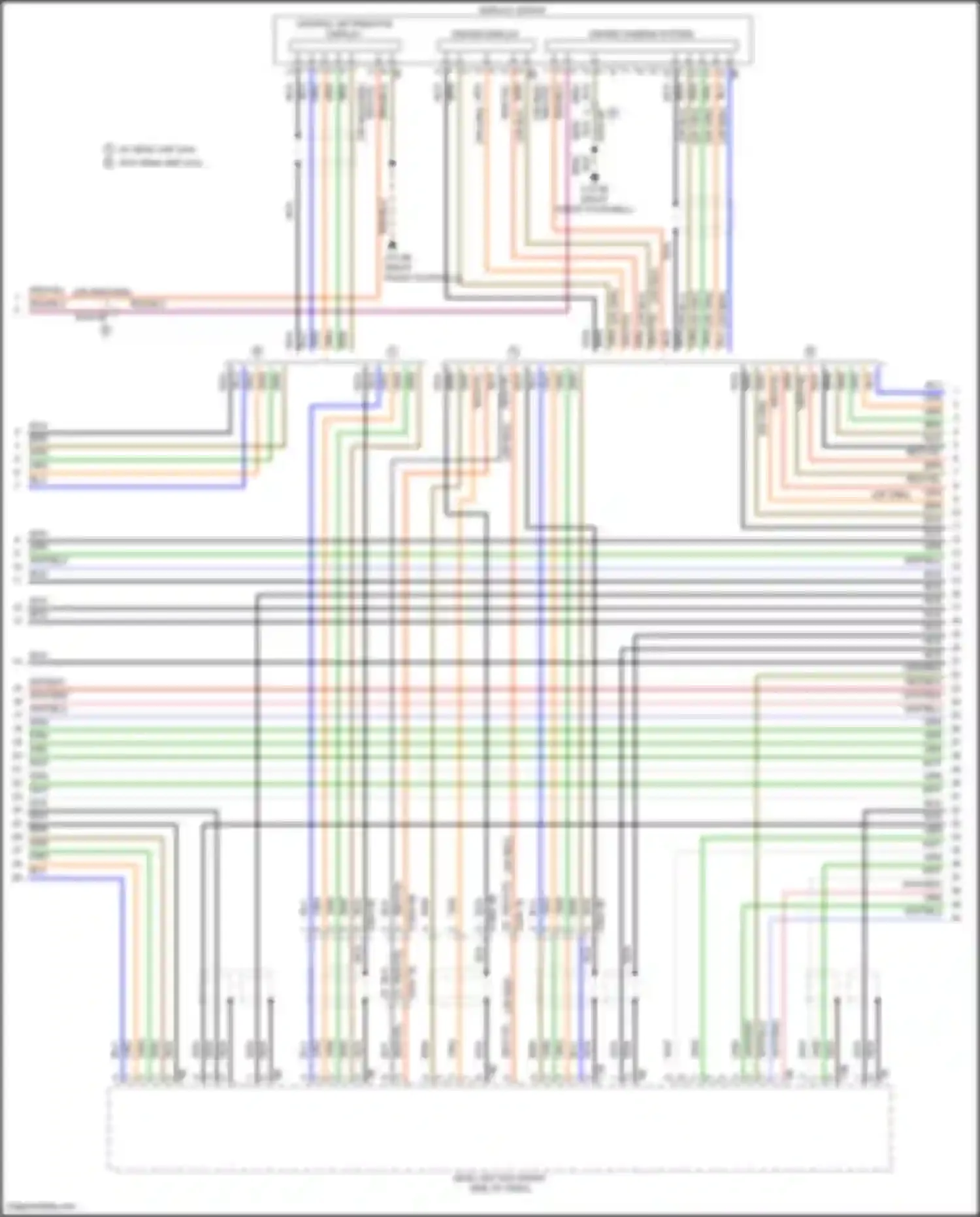 X1 BMW U11/U12 (2022-2024): Navigation circuit (2 of 6)
