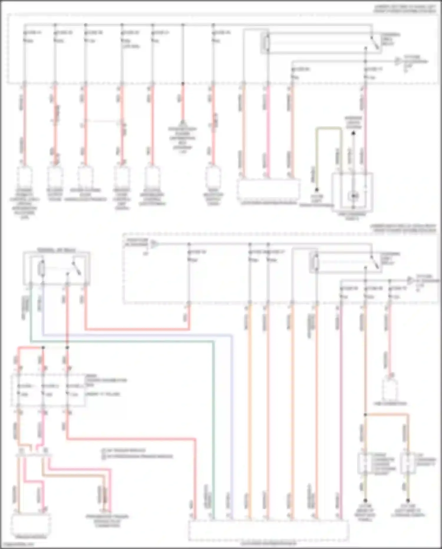 X1 BMW U11/U12 (2022-2024): Power distribution circuit (3 of 5)