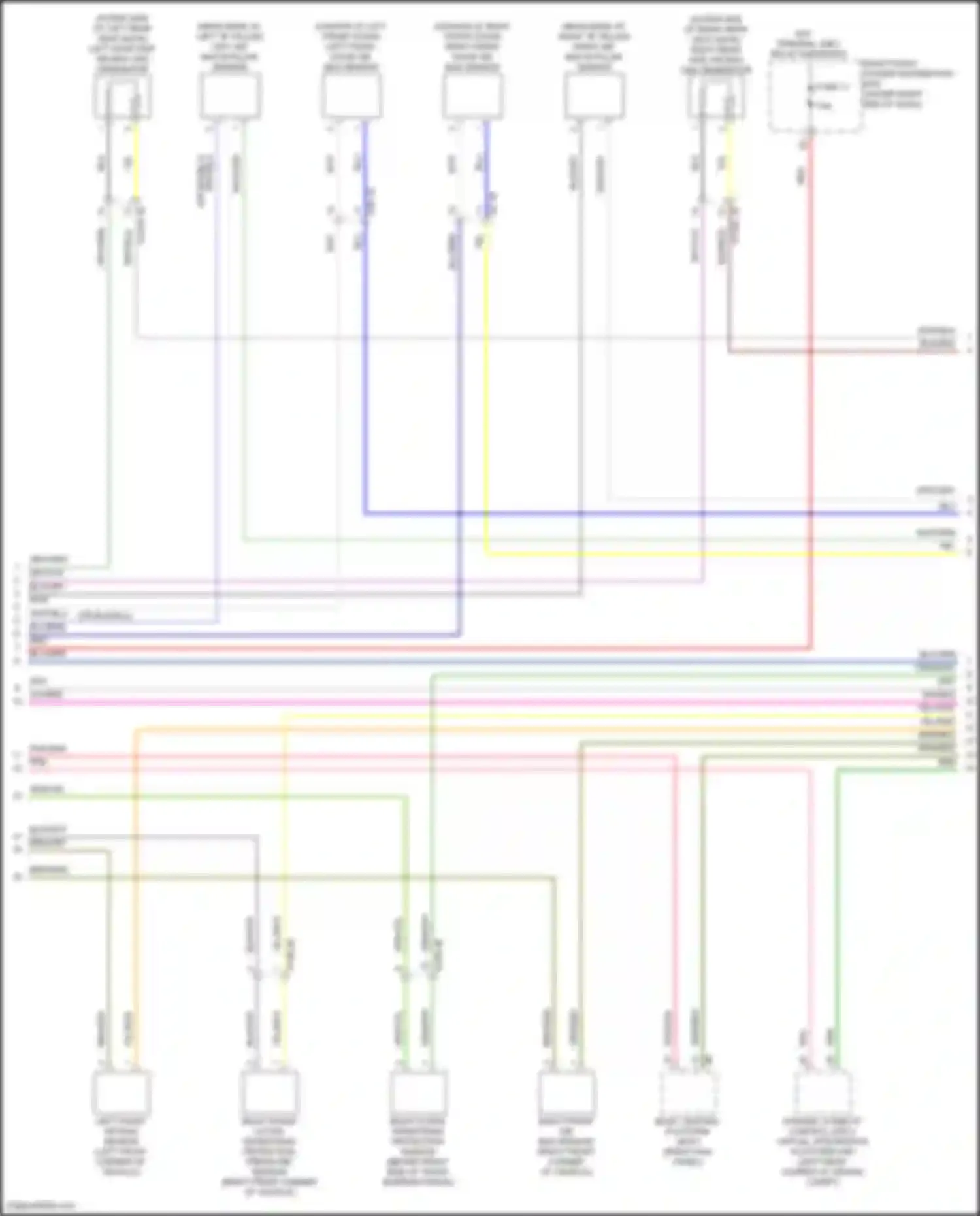 X1 BMW U11/U12 (2022-2024): Supplemental restraints circuit (2 of 5)