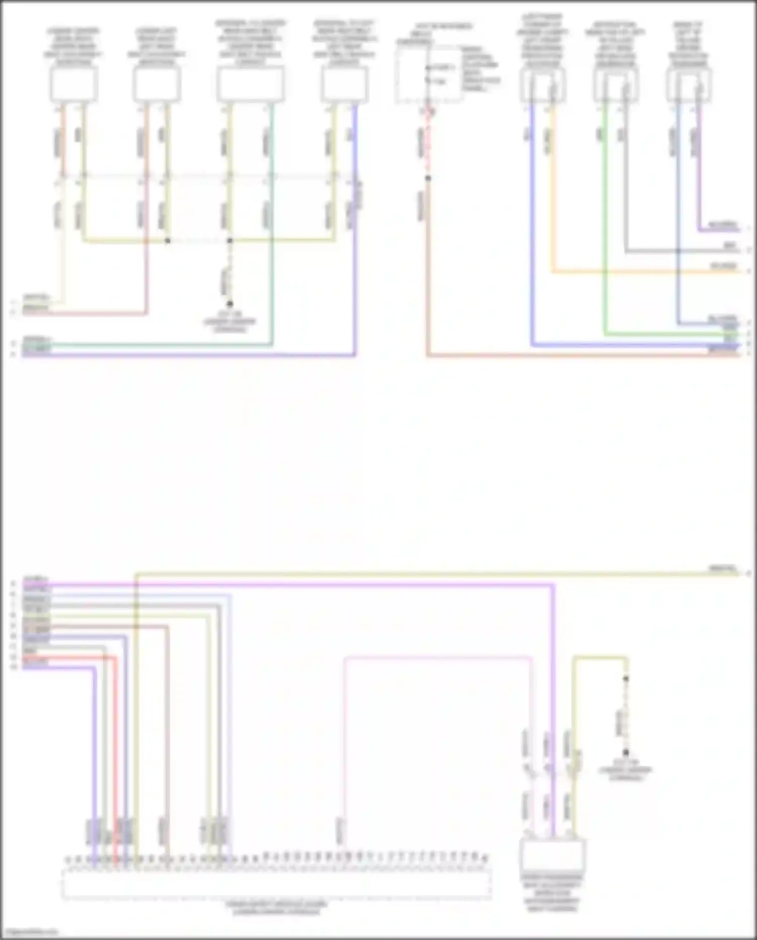 X1 BMW U11/U12 (2022-2024): Supplemental restraints circuit (4 of 5)