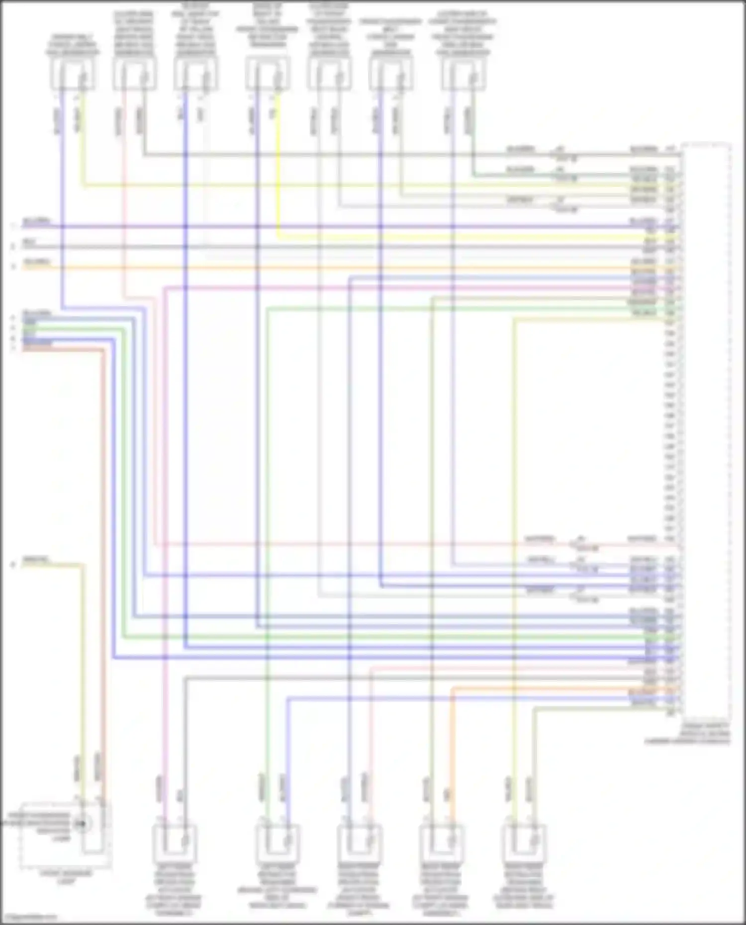 X1 BMW U11/U12 (2022-2024): Supplemental restraints circuit (5 of 5)