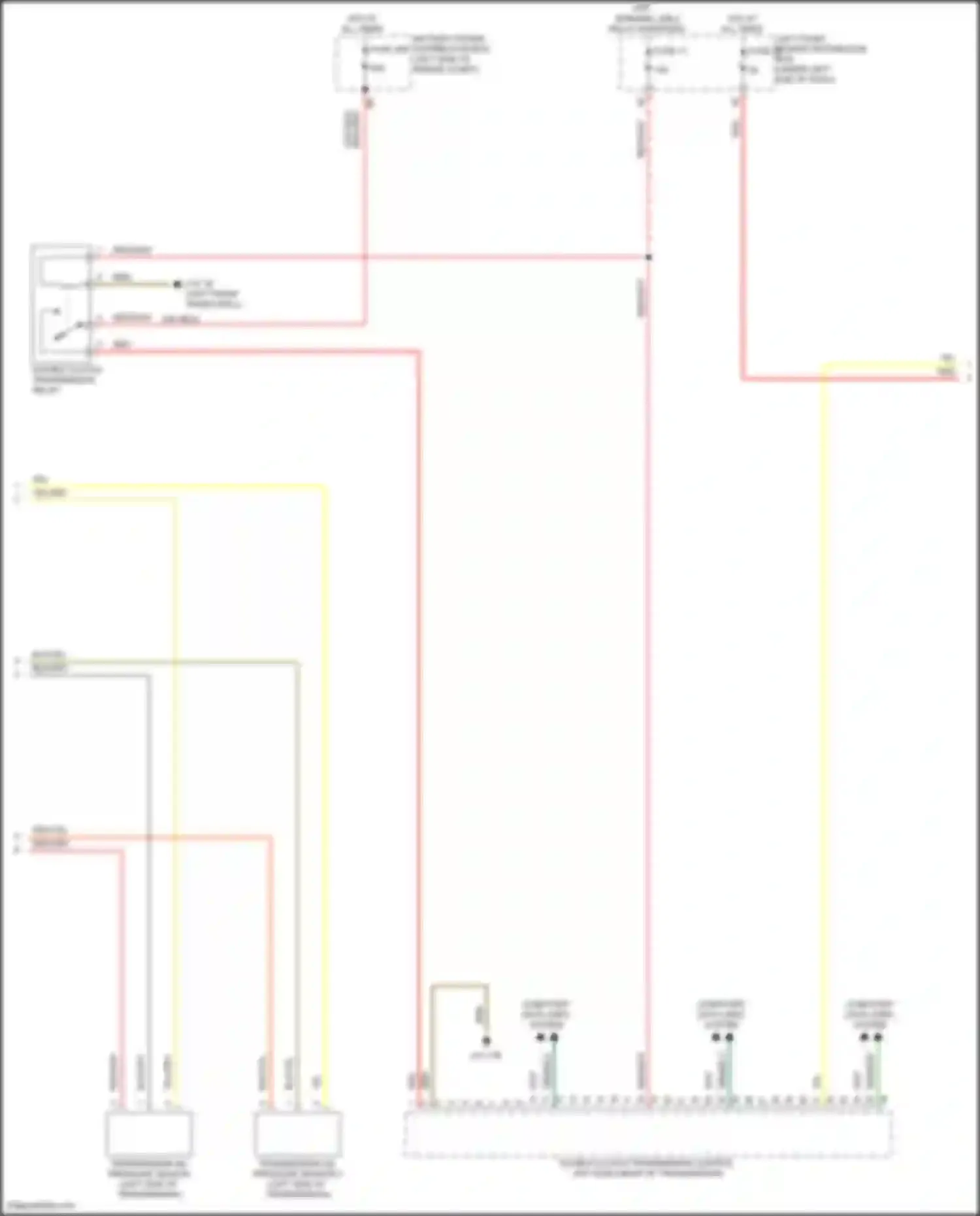 X1 BMW U11/U12 (2022-2024): Transmission circuit (2 of 3)