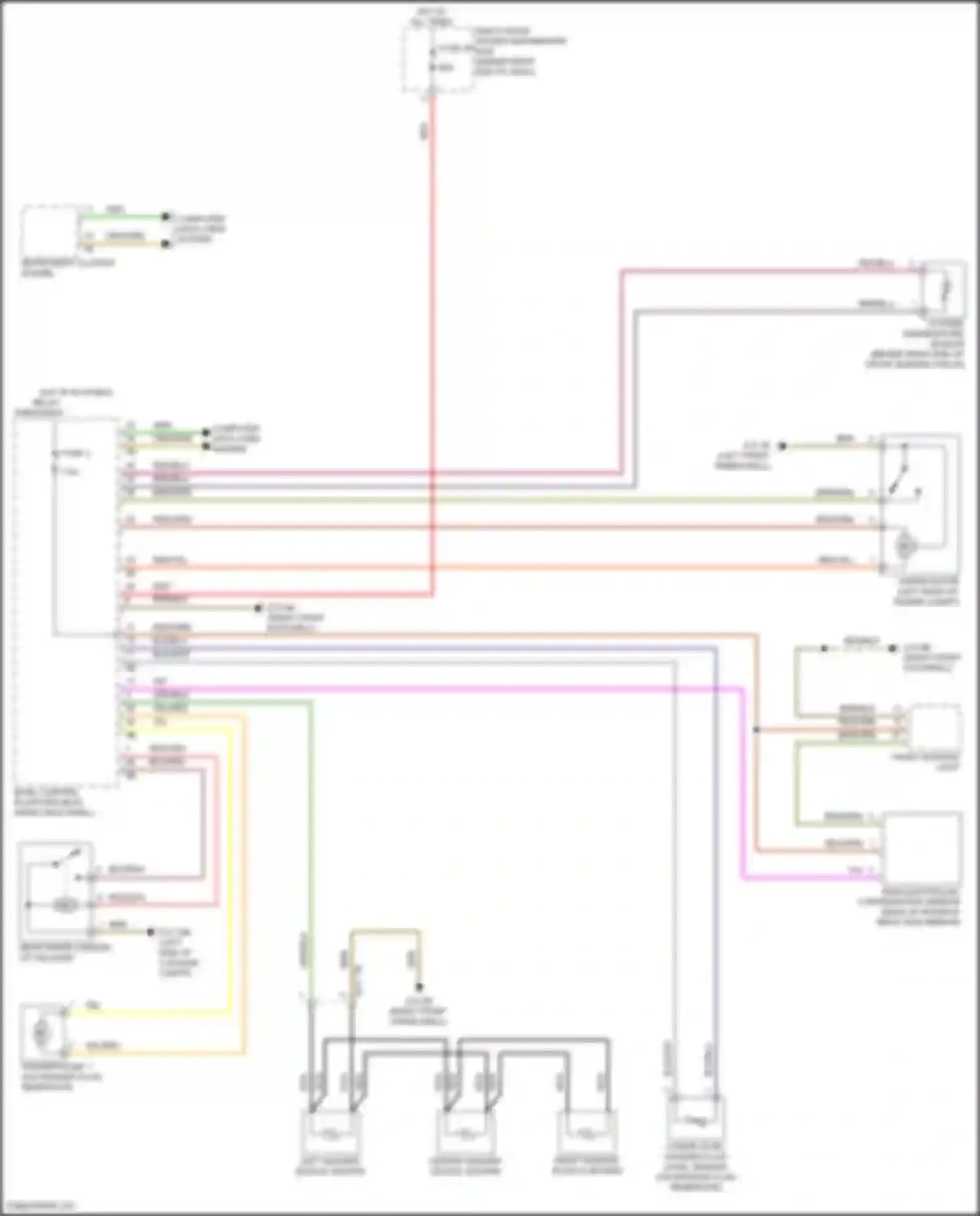X1 BMW U11/U12 (2022-2024): Wiper/washer circuit