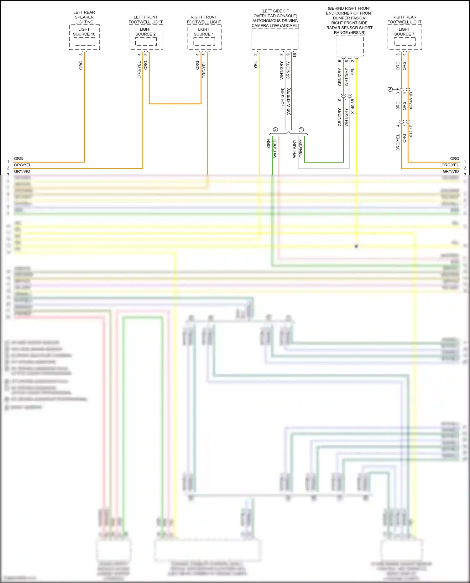BMW X1 U11/U12 (2022-2024) basic version wiring diagram  (1 of 2)