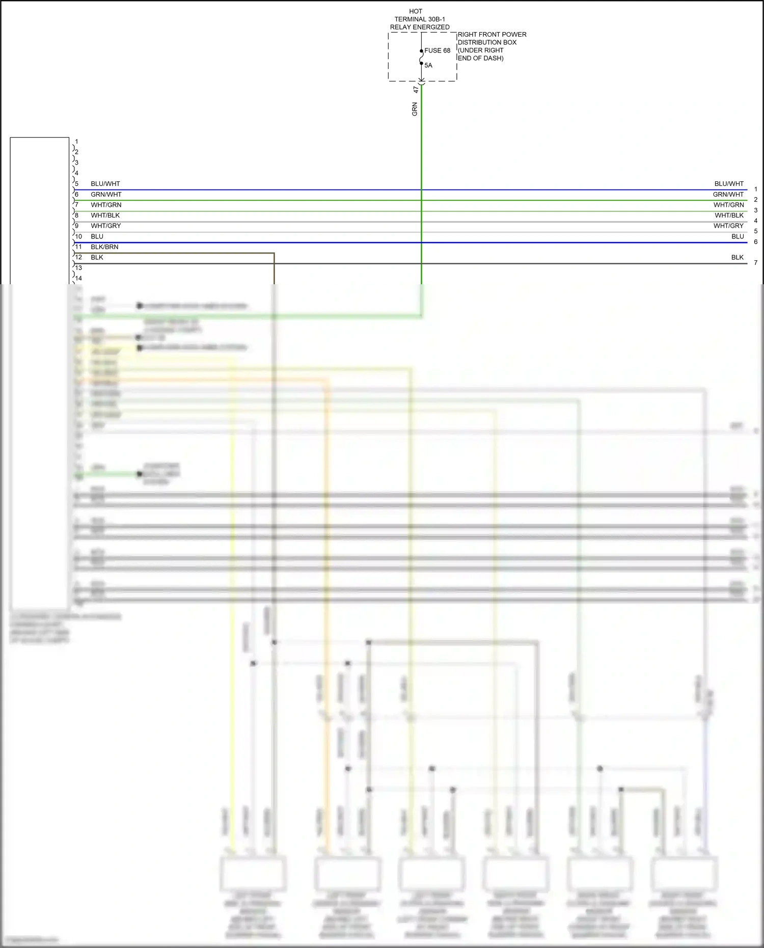 BMW X1 U11/U12 (2022-2024) computer data lines system wiring diagram  (48 of 67)