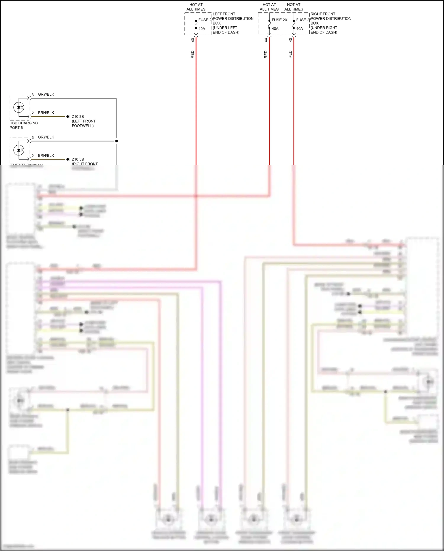 BMW X1 U11/U12 (2022-2024) computer data lines system wiring diagram  (2 of 67)