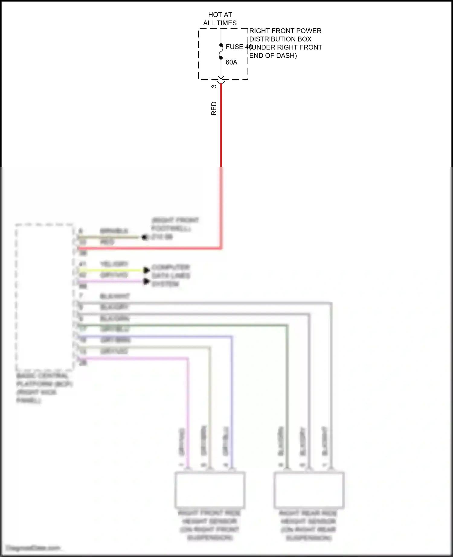 BMW X1 U11/U12 (2022-2024) computer data lines system wiring diagram  (53 of 67)