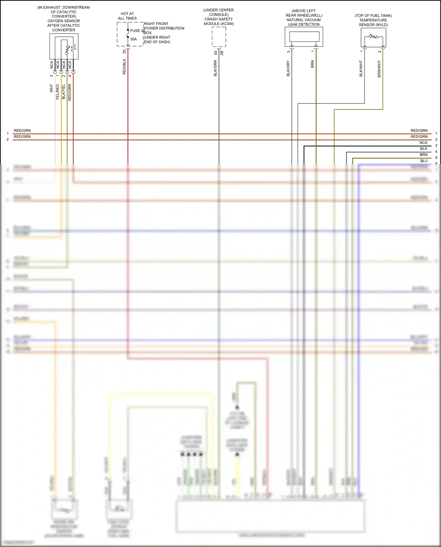 BMW X1 U11/U12 (2022-2024) computer data lines system wiring diagram  (65 of 67)