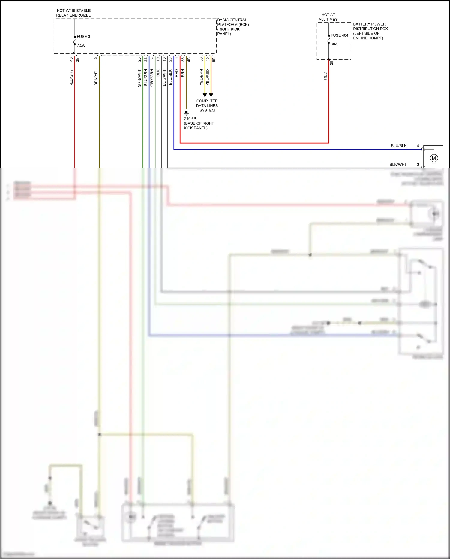 BMW X1 U11/U12 (2022-2024) computer data lines system wiring diagram  (10 of 67)