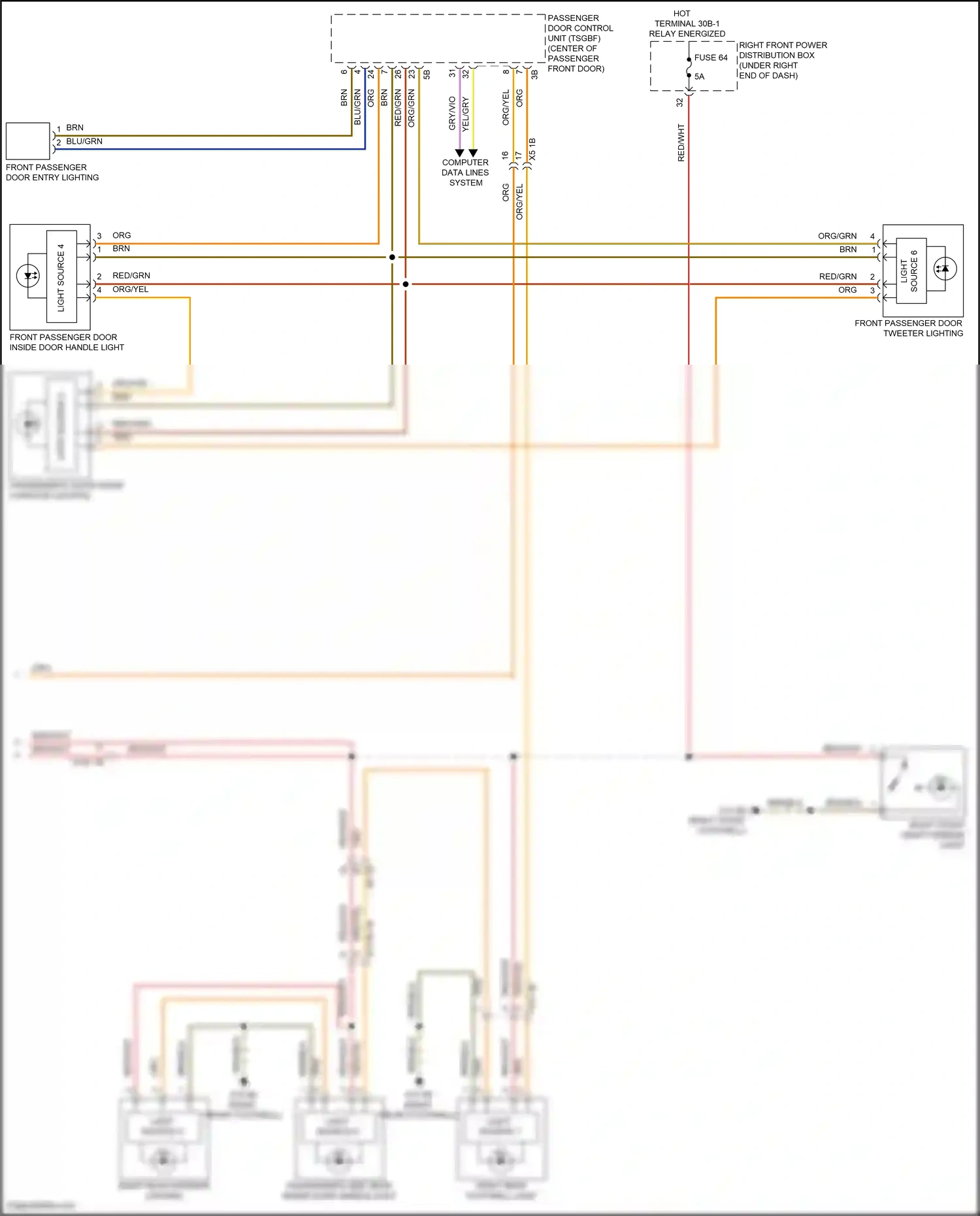 BMW X1 U11/U12 (2022-2024) computer data lines system wiring diagram  (15 of 67)