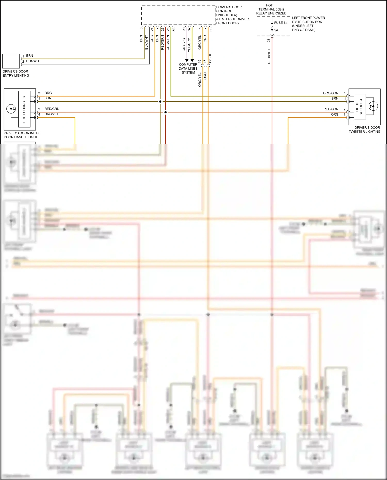 BMW X1 U11/U12 (2022-2024) computer data lines system wiring diagram  (14 of 67)