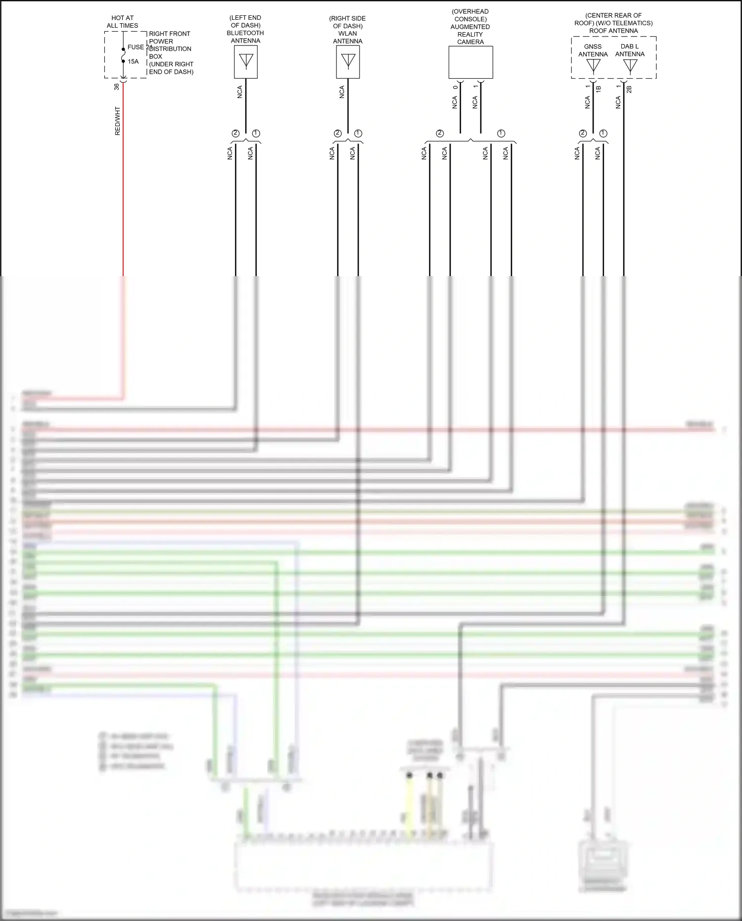 BMW X1 U11/U12 (2022-2024) computer data lines system wiring diagram  (7 of 67)
