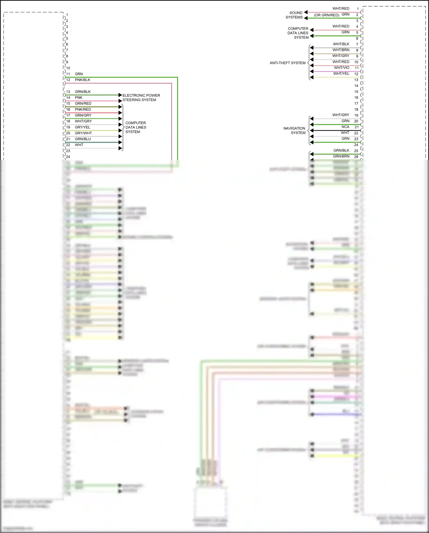 BMW X1 U11/U12 (2022-2024) computer data lines system wiring diagram  (33 of 67)