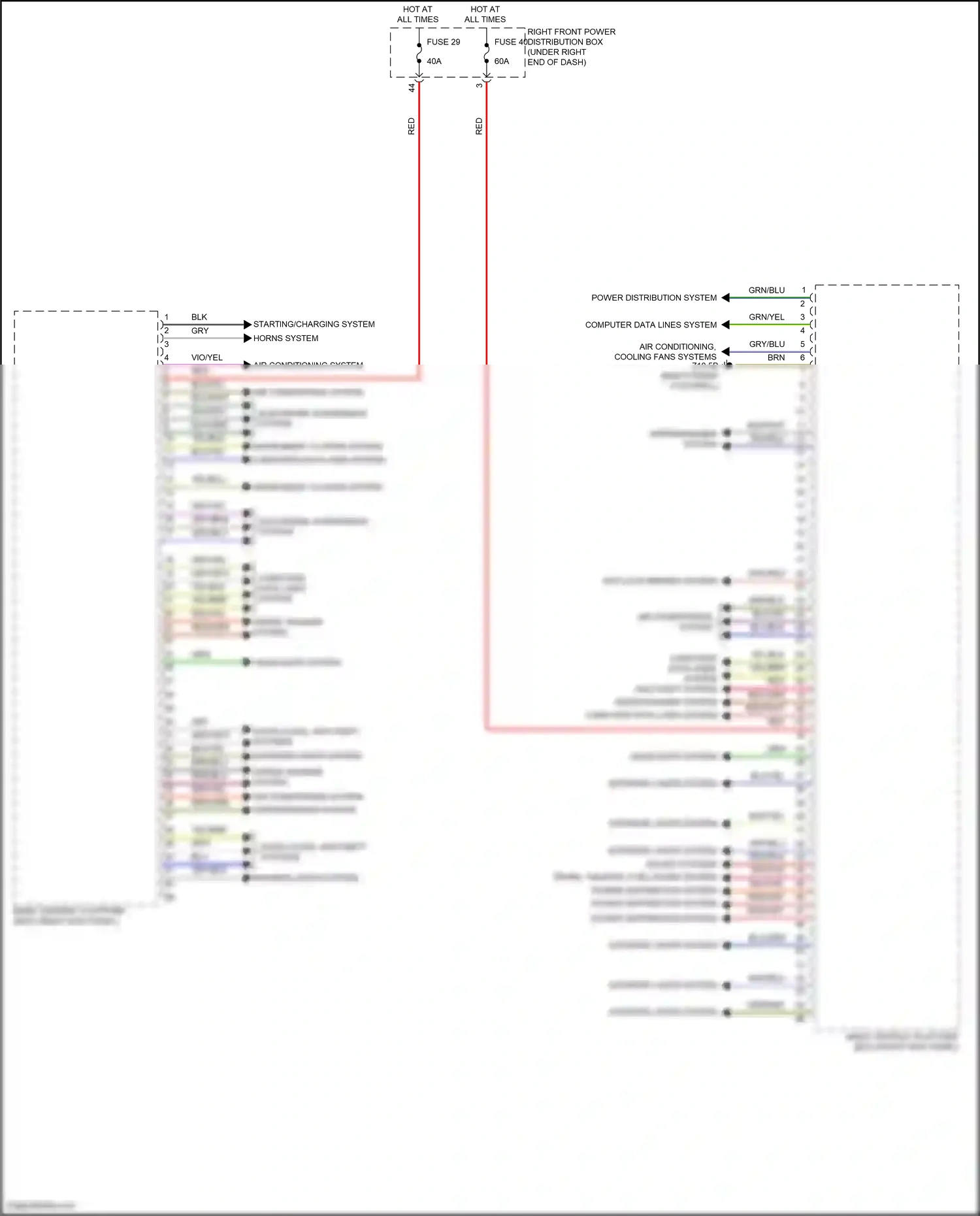 BMW X1 U11/U12 (2022-2024) computer data lines system wiring diagram  (24 of 67)