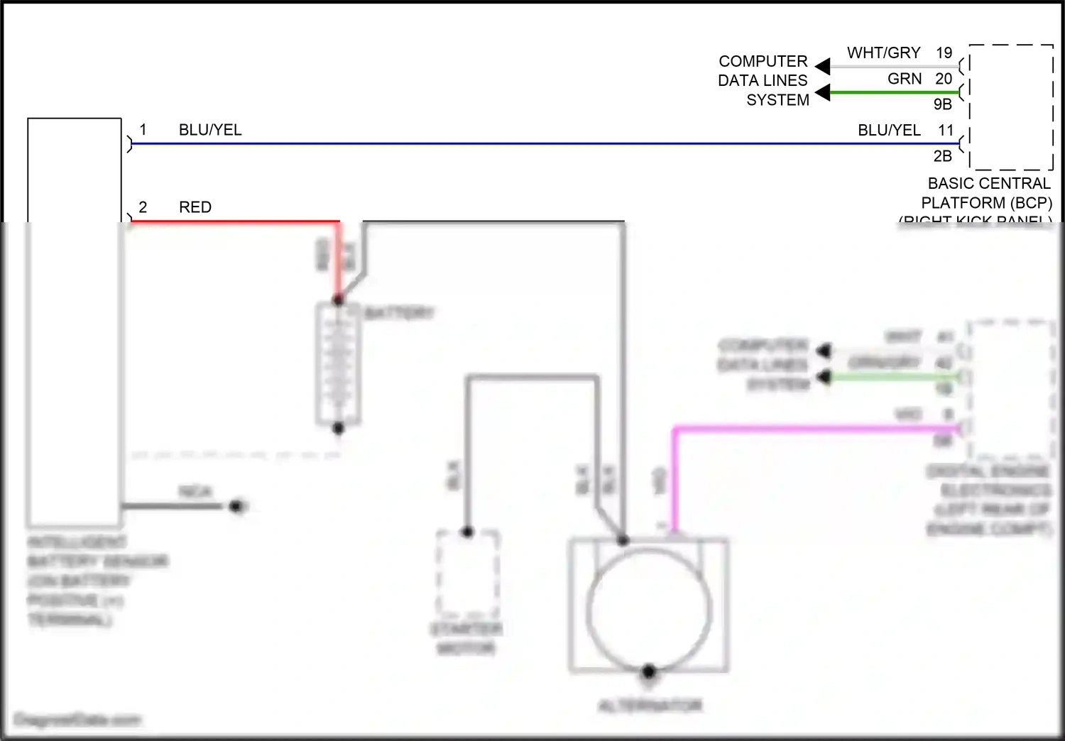 BMW X1 U11/U12 (2022-2024) computer data lines system wiring diagram  (43 of 67)