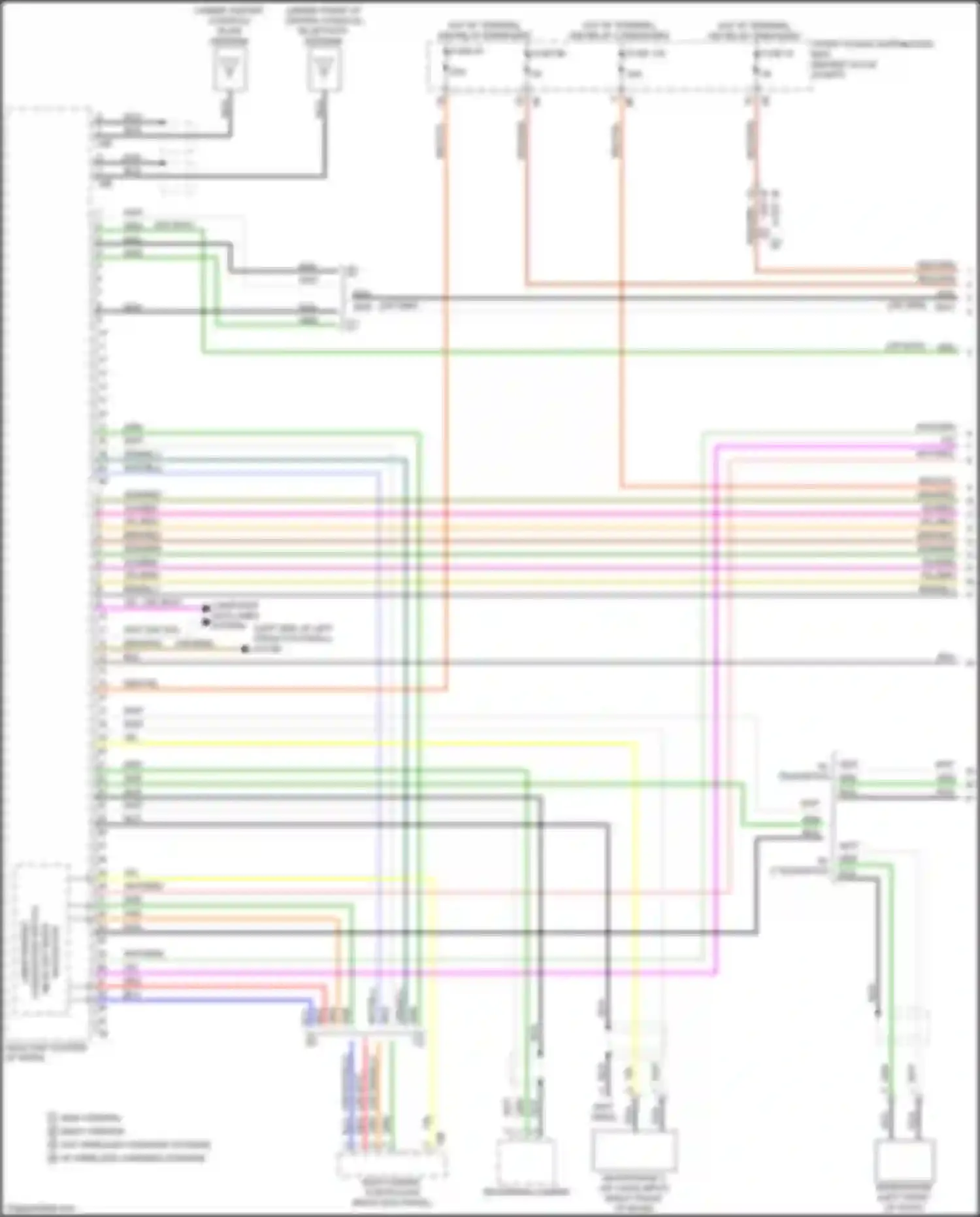 Wiring diagram basic version for BMW X2 F39 (2017-2023) (7 of 11)