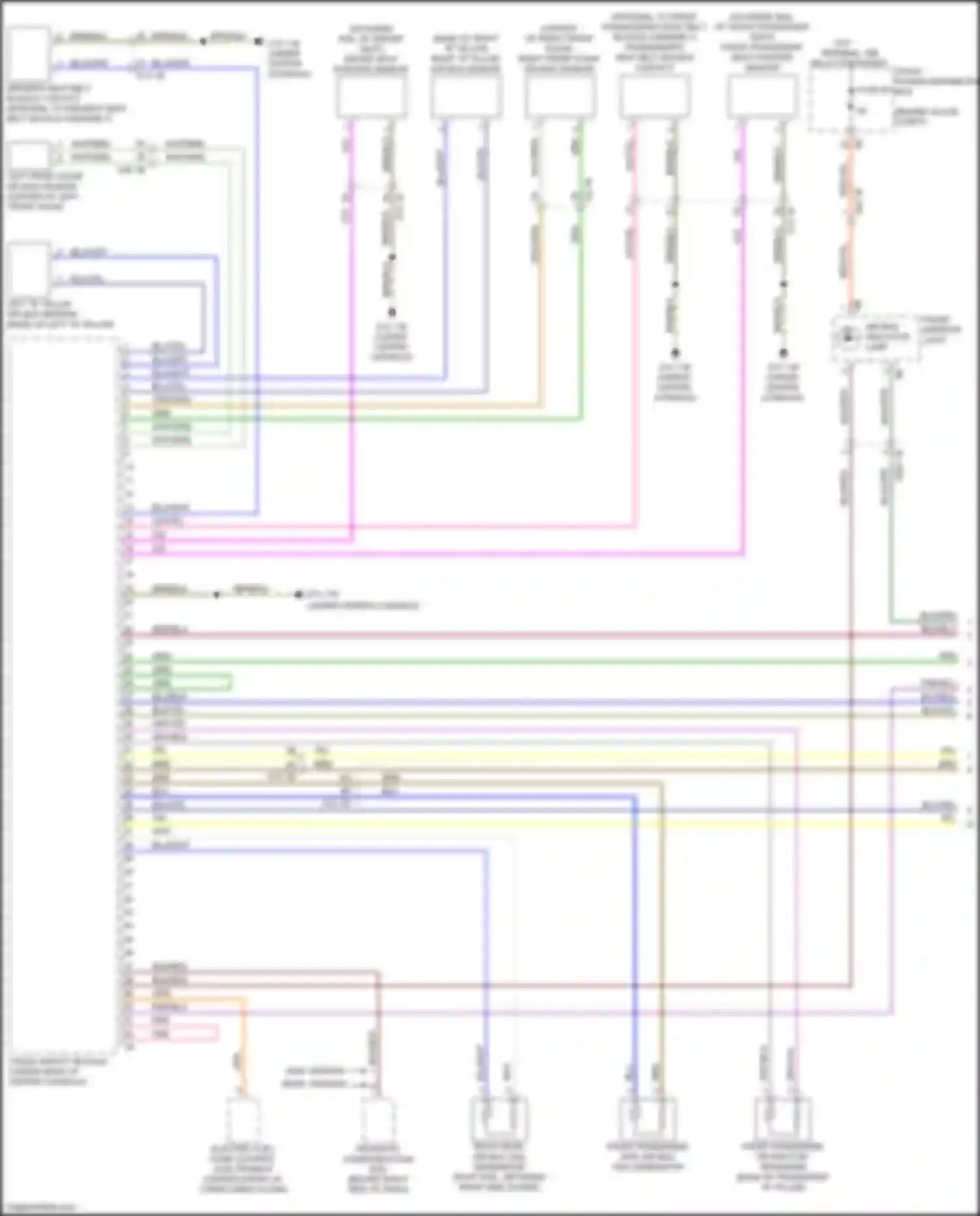 Wiring diagram blu/yel for BMW X2 F39 (2017-2023) (17 of 24)