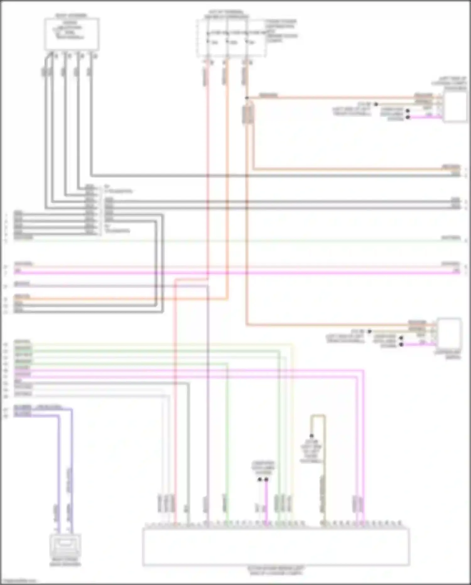 Wiring diagram brn for BMW X2 F39 (2017-2023) (79 of 101)