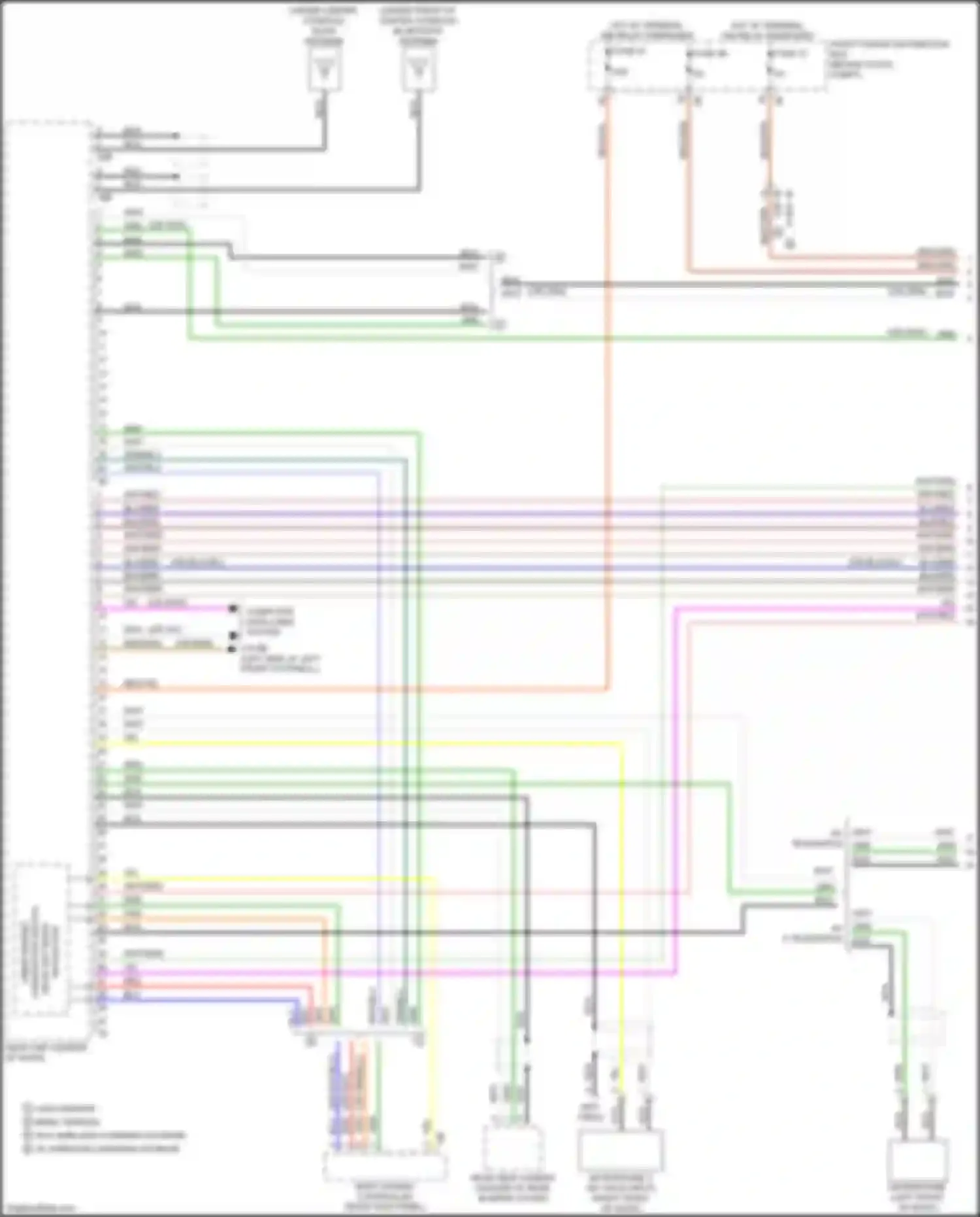 Wiring diagram changeover switch for BMW X2 F39 (2017-2023) (1 of 8)