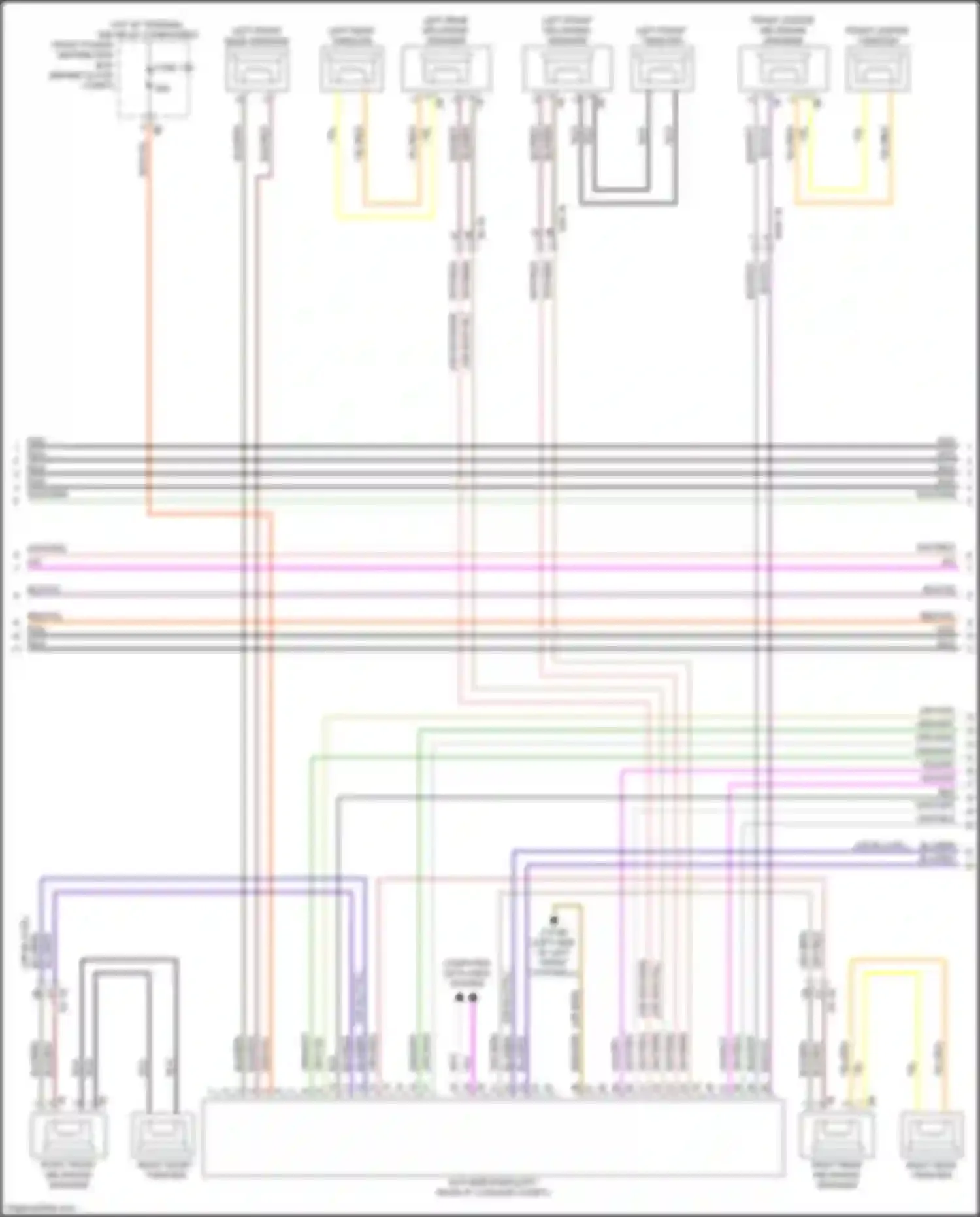 Wiring diagram computer data lines system for BMW X2 F39 (2017-2023) (23 of 83)