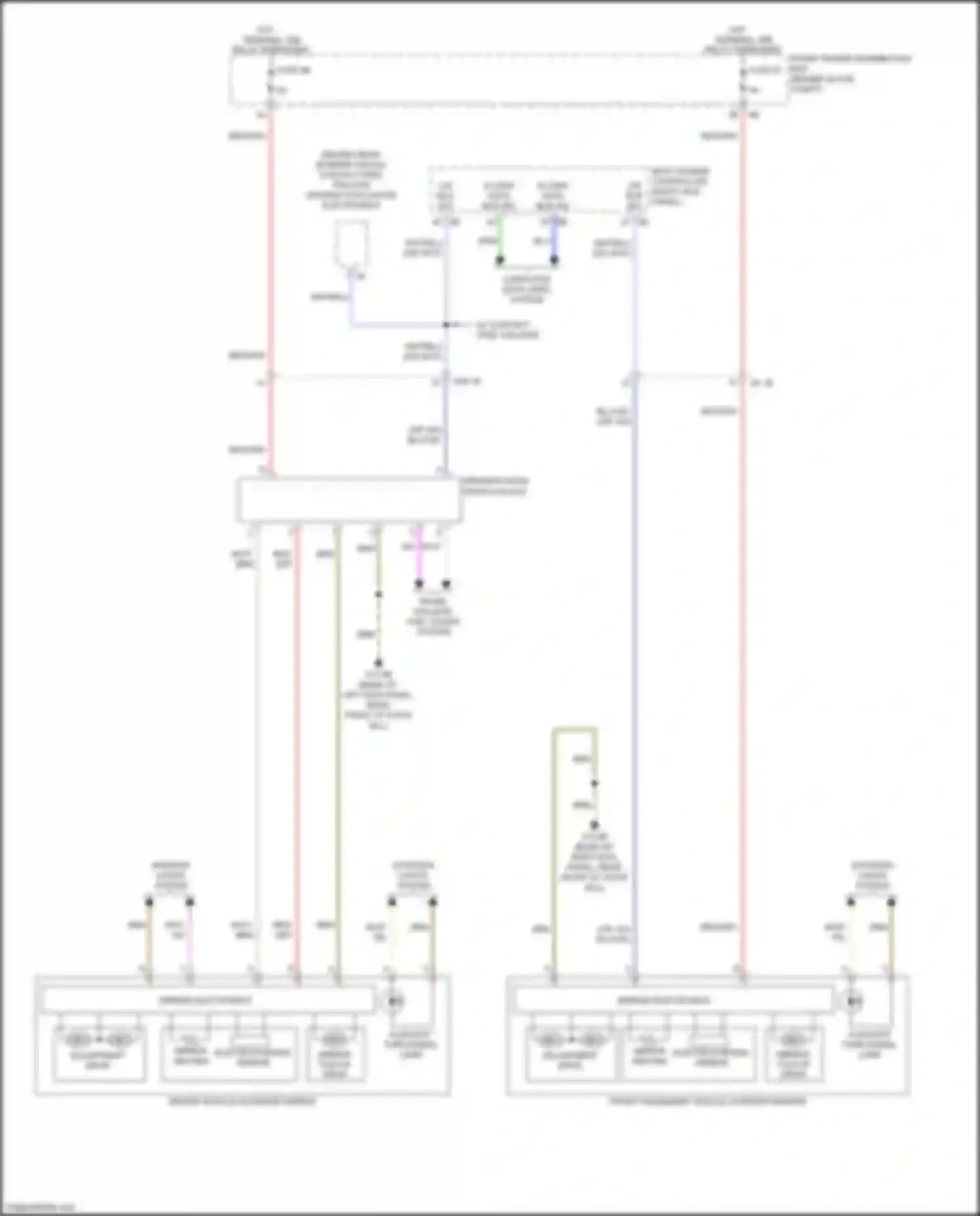 Wiring diagram computer data lines system for BMW X2 F39 (2017-2023) (75 of 83)
