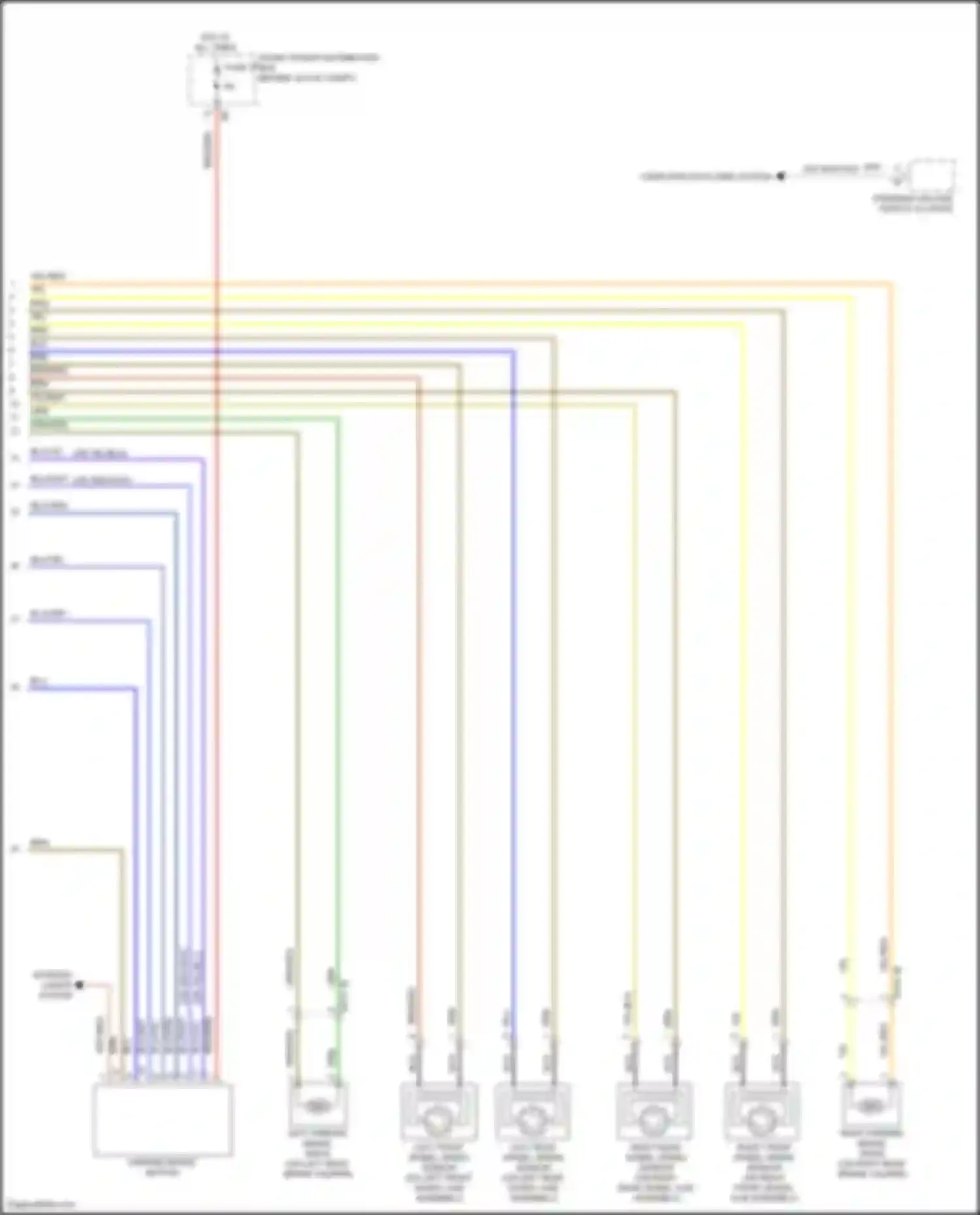 Wiring diagram computer data lines system for BMW X2 F39 (2017-2023) (72 of 83)