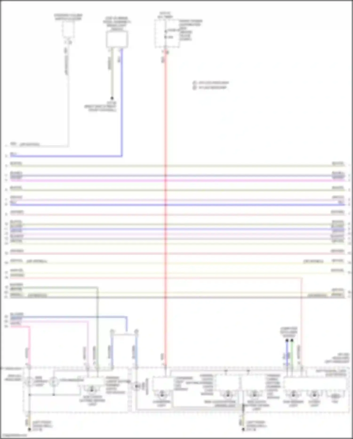 Wiring diagram computer data lines system for BMW X2 F39 (2017-2023) (44 of 83)