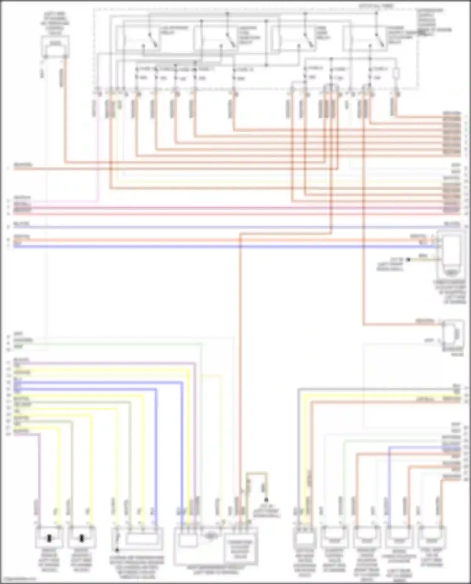 Wiring diagram dme main relay for BMW X2 F39 (2017-2023) (2 of 2)