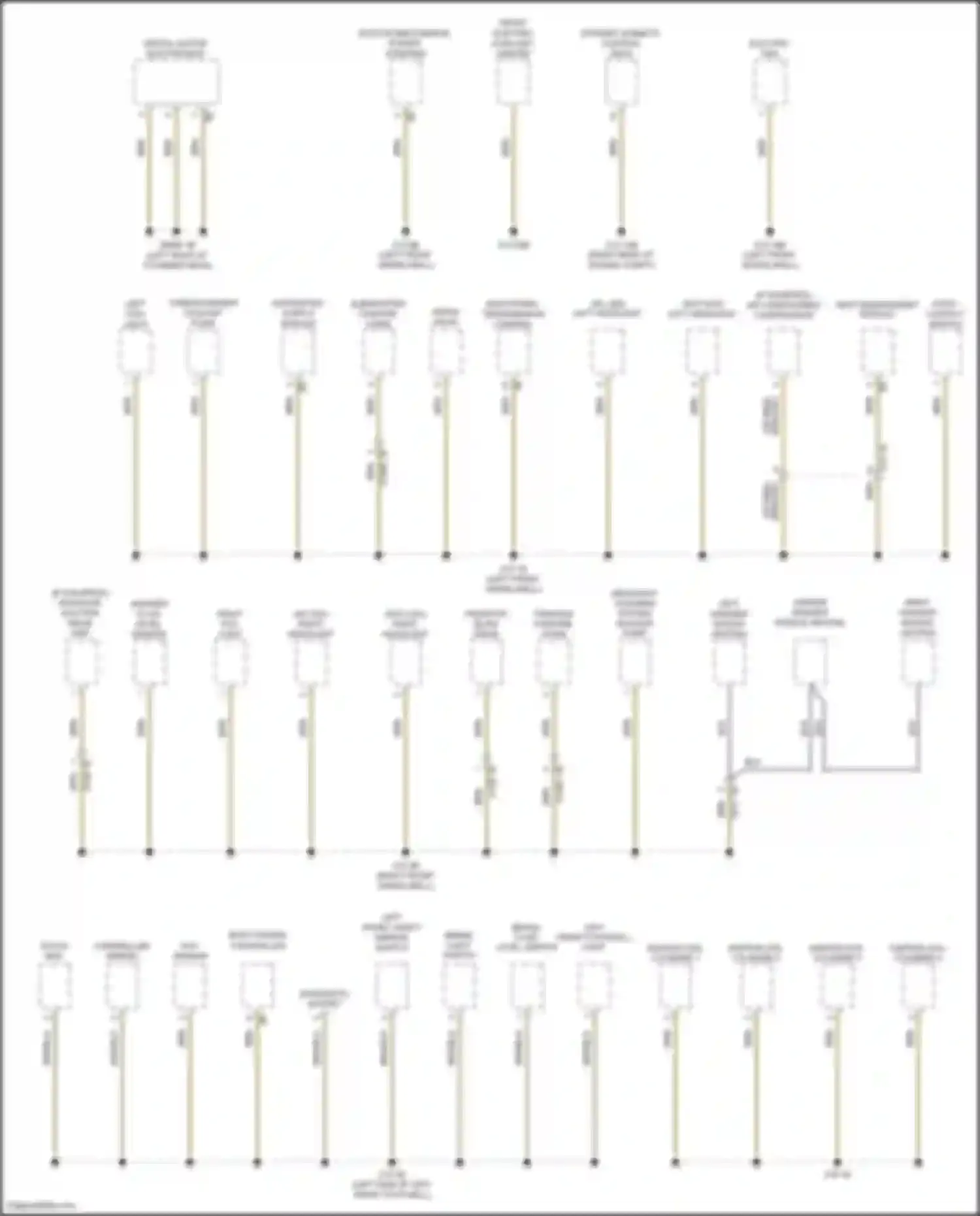 Wiring diagram front electric auxiliary heater for BMW X2 F39 (2017-2023) (2 of 3)