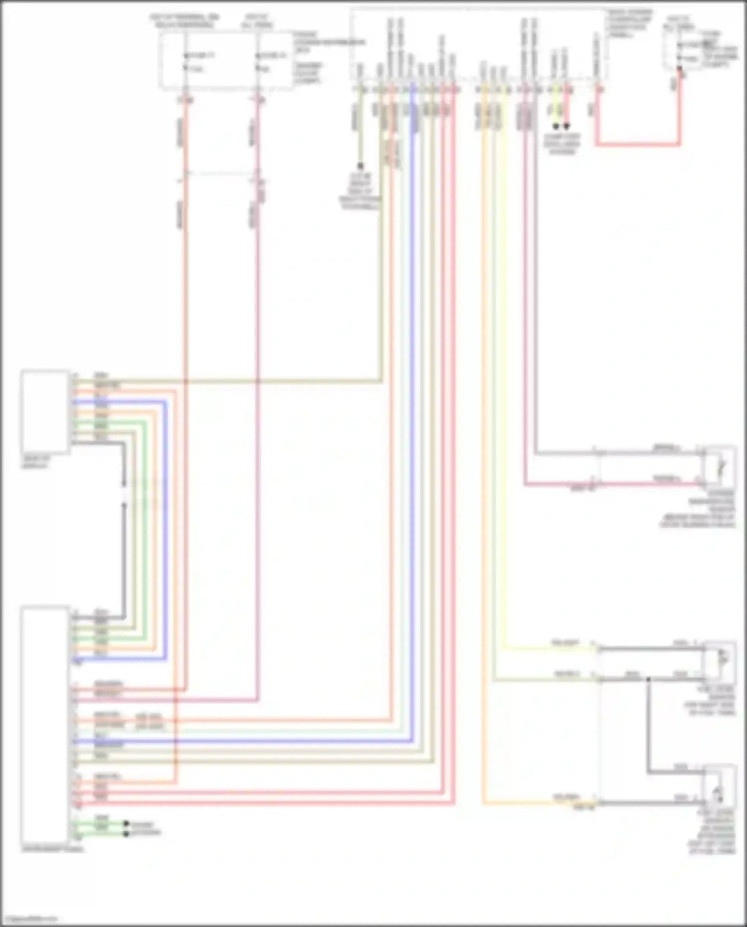Wiring diagram fuel level sensor 2 for BMW X2 F39 (2017-2023) (1 of 1)