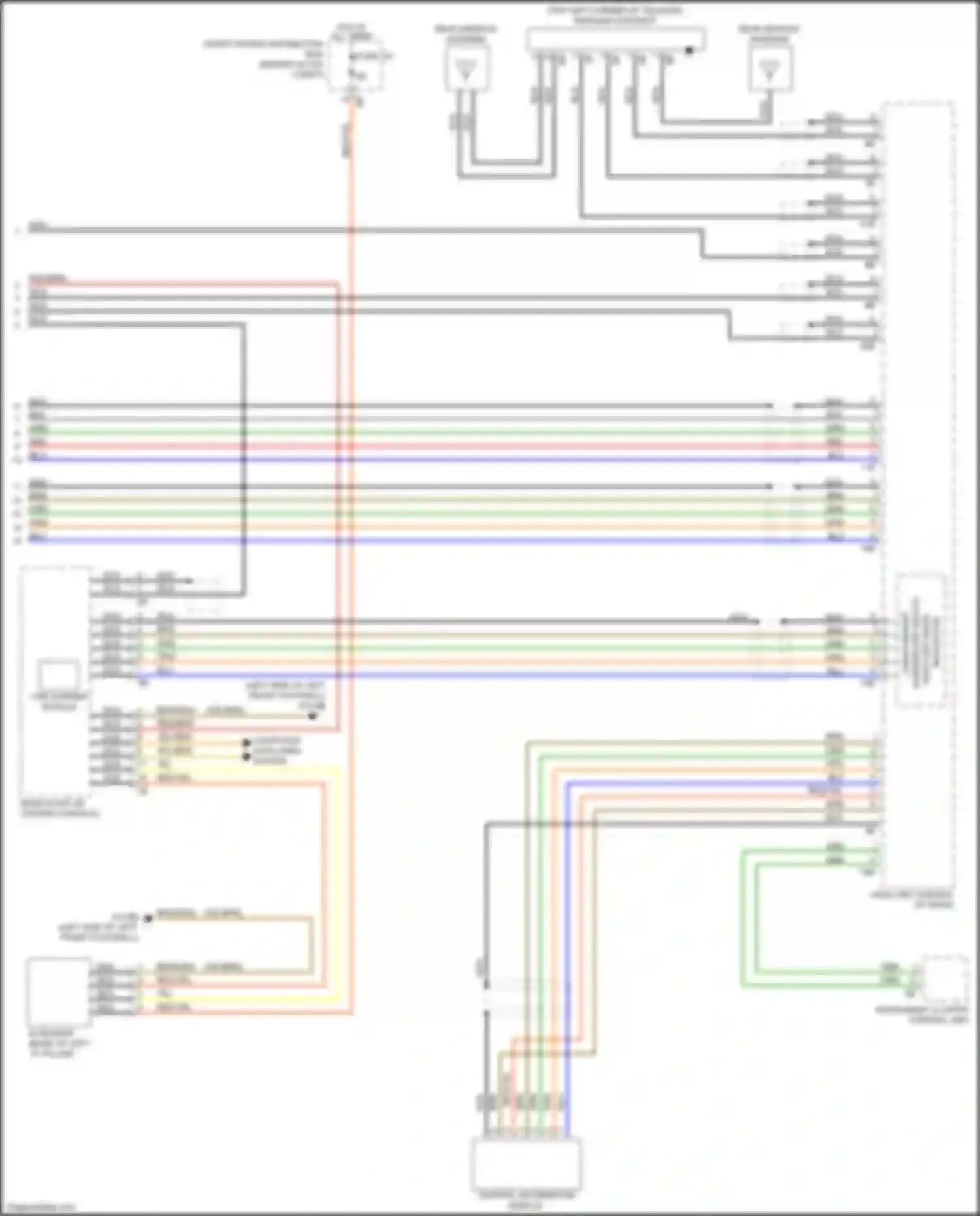 Wiring diagram fuse 101 for BMW X2 F39 (2017-2023) (2 of 9)