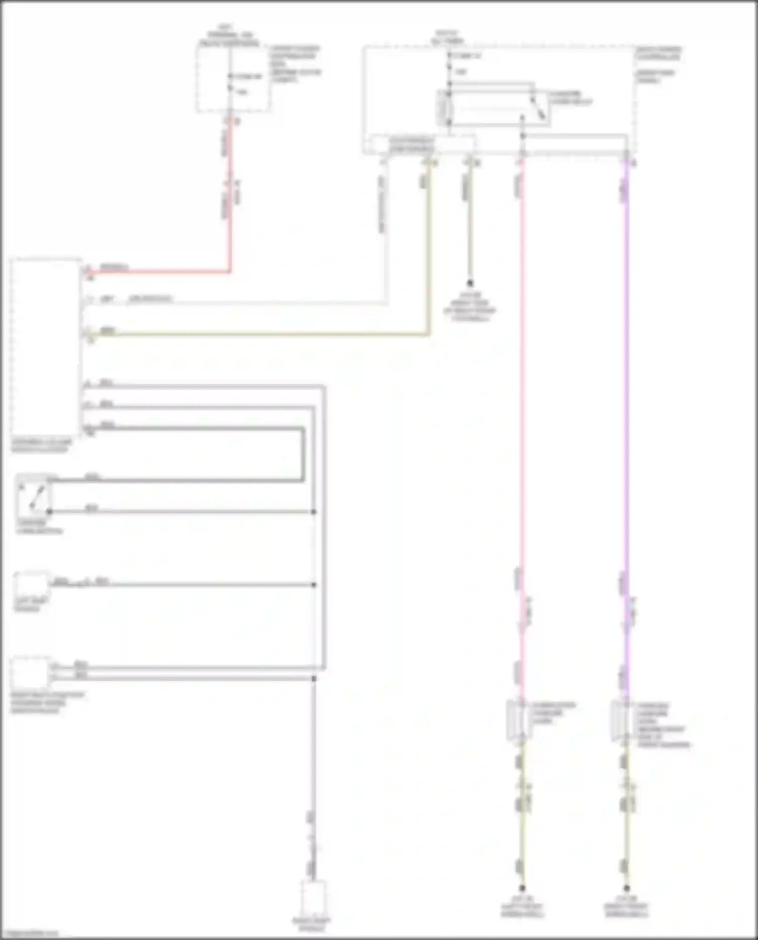 Wiring diagram fuse 13 for BMW X2 F39 (2017-2023) (1 of 2)