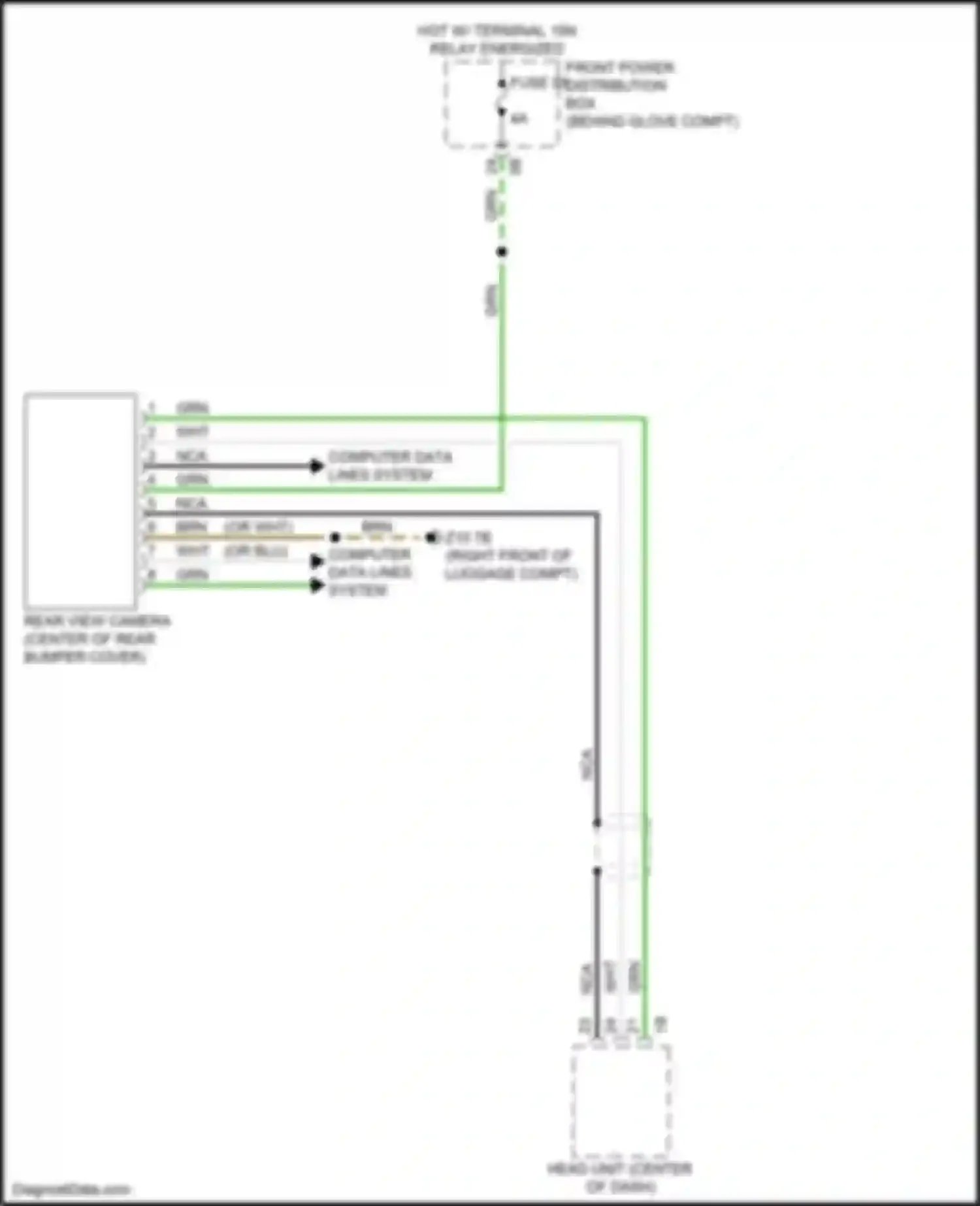 Wiring diagram fuse 55 for BMW X2 F39 (2017-2023) (3 of 3)