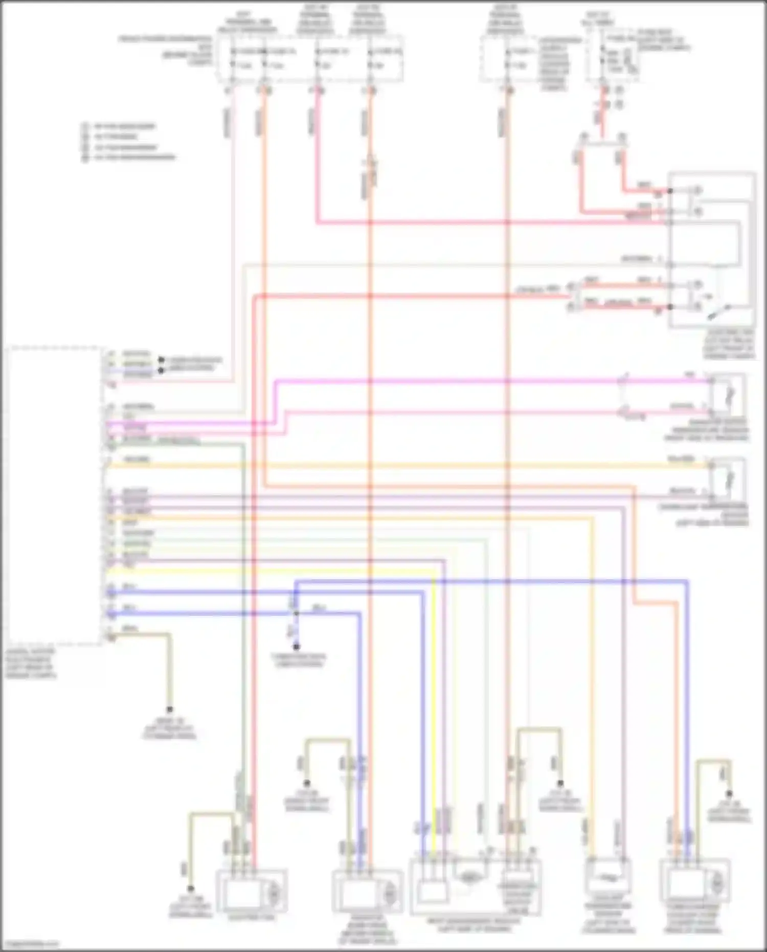 Wiring diagram hot w/ terminal for BMW X2 F39 (2017-2023) (2 of 33)