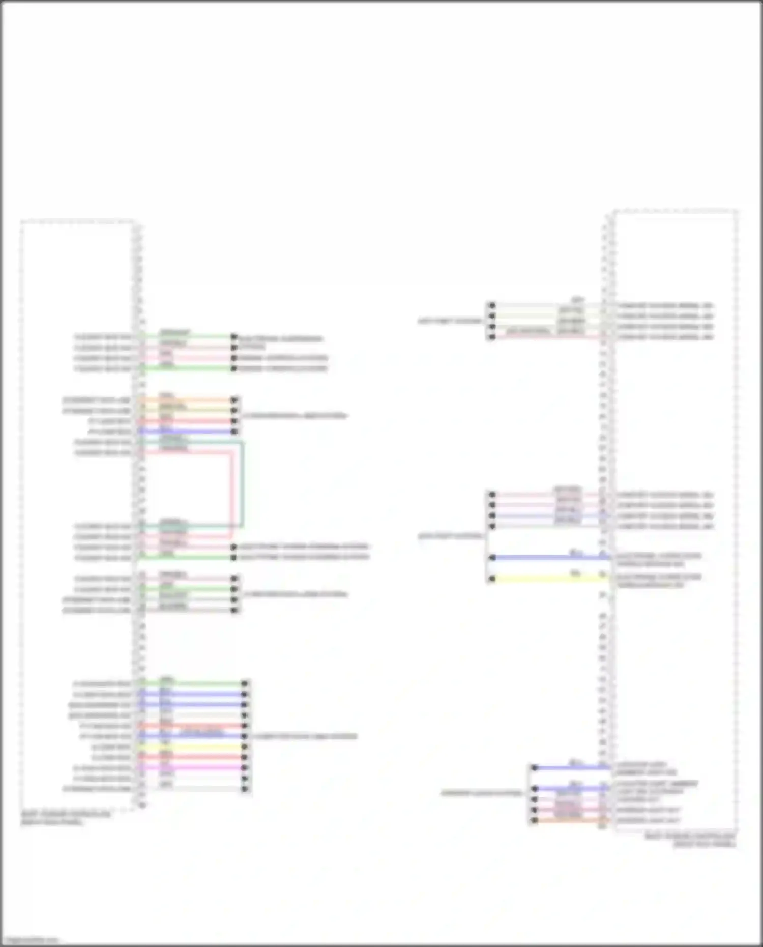 Wiring diagram locator light, ambient light sig for BMW X2 F39 (2017-2023) (1 of 1)