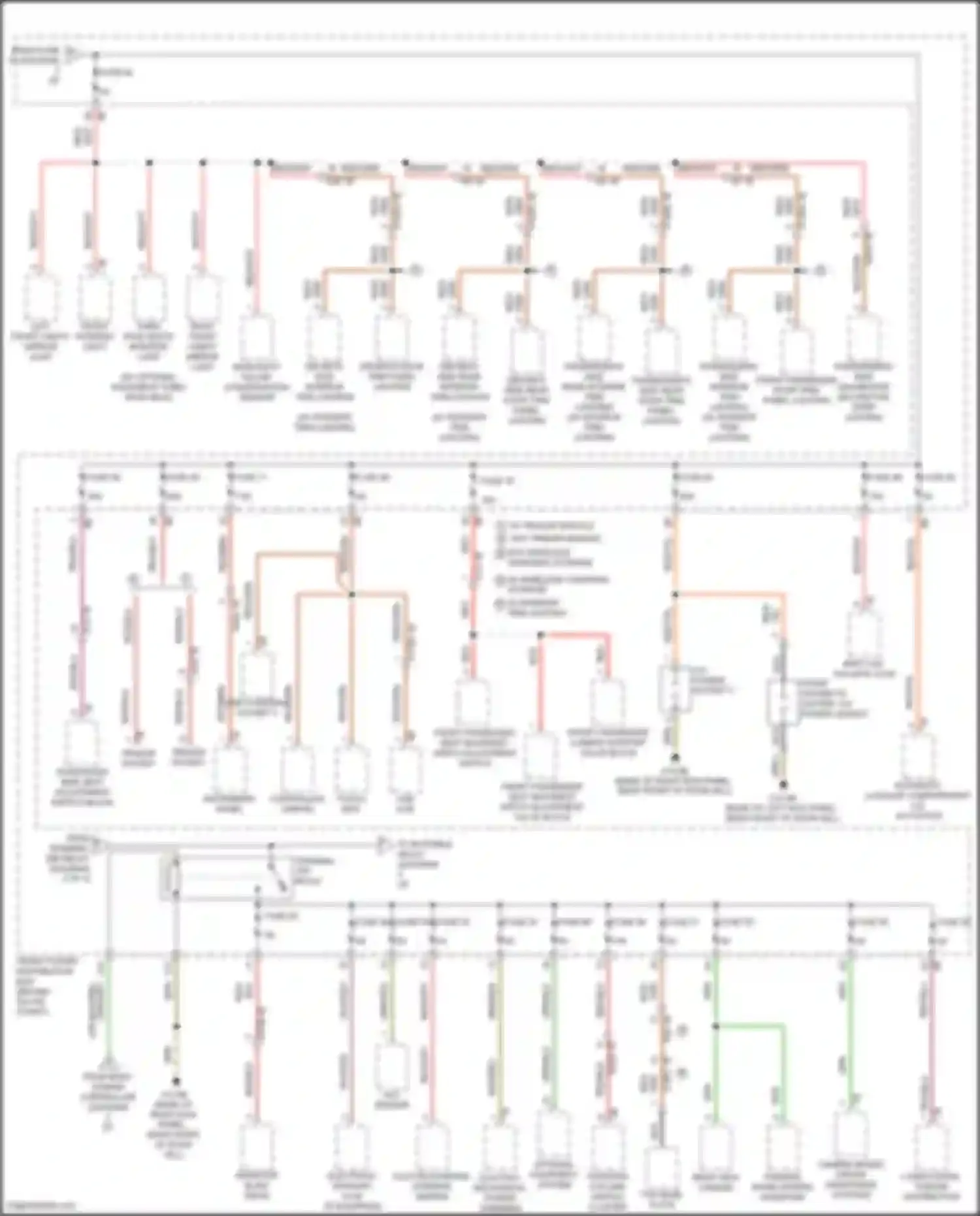 Wiring diagram radiator blind drive for BMW X2 F39 (2017-2023) (5 of 5)