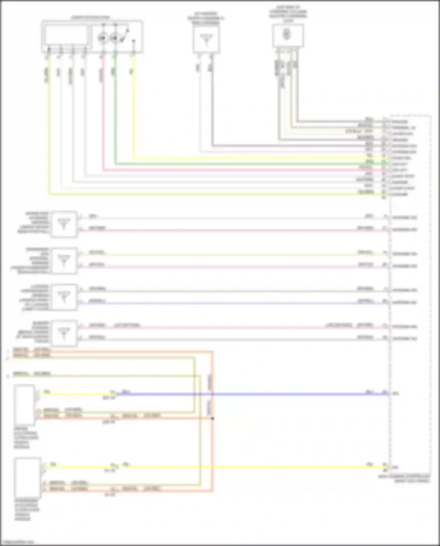 Wiring diagram terminal 30 for BMW X2 F39 (2017-2023) (1 of 2)