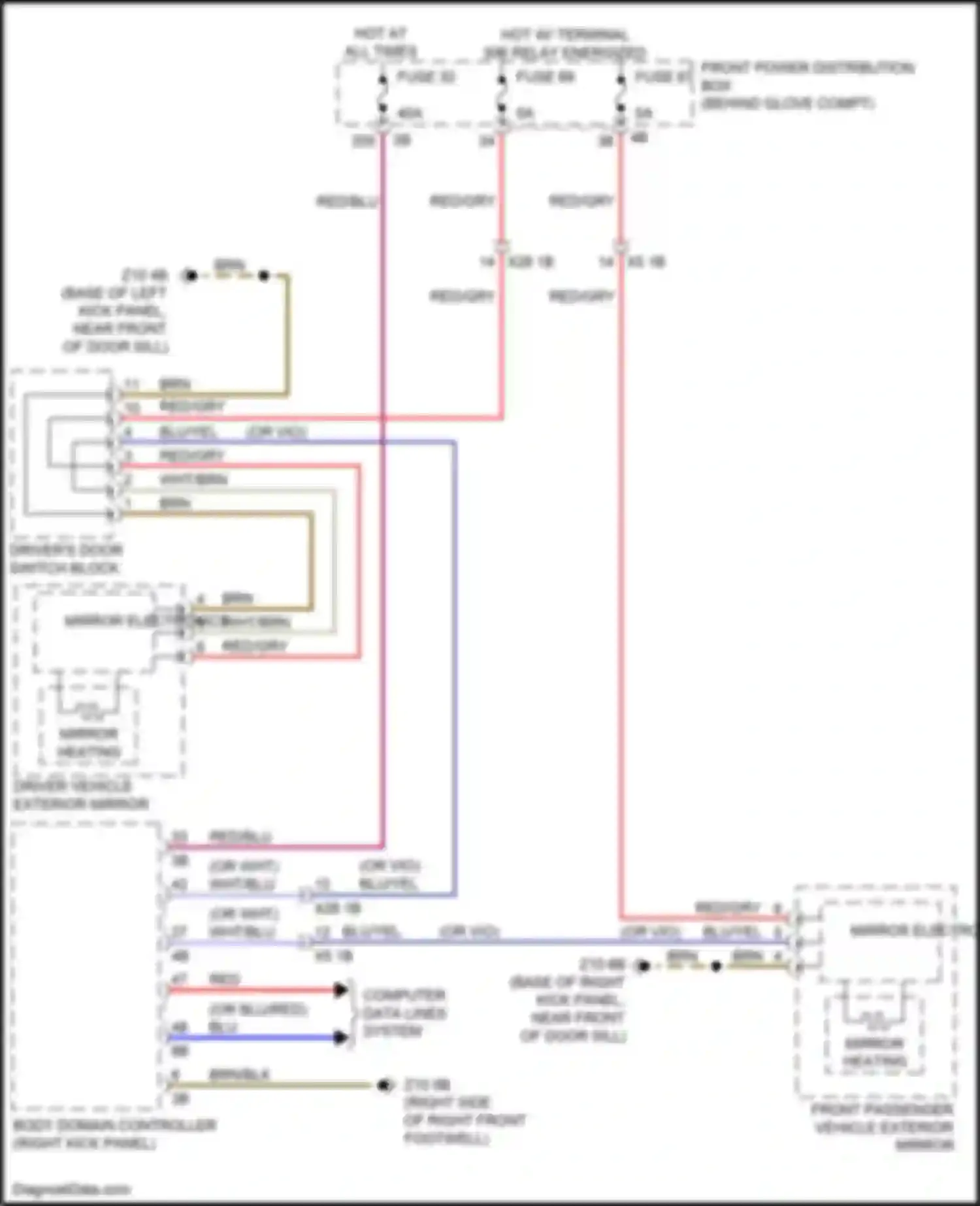 Wiring diagram wht/brn for BMW X2 F39 (2017-2023) (5 of 30)
