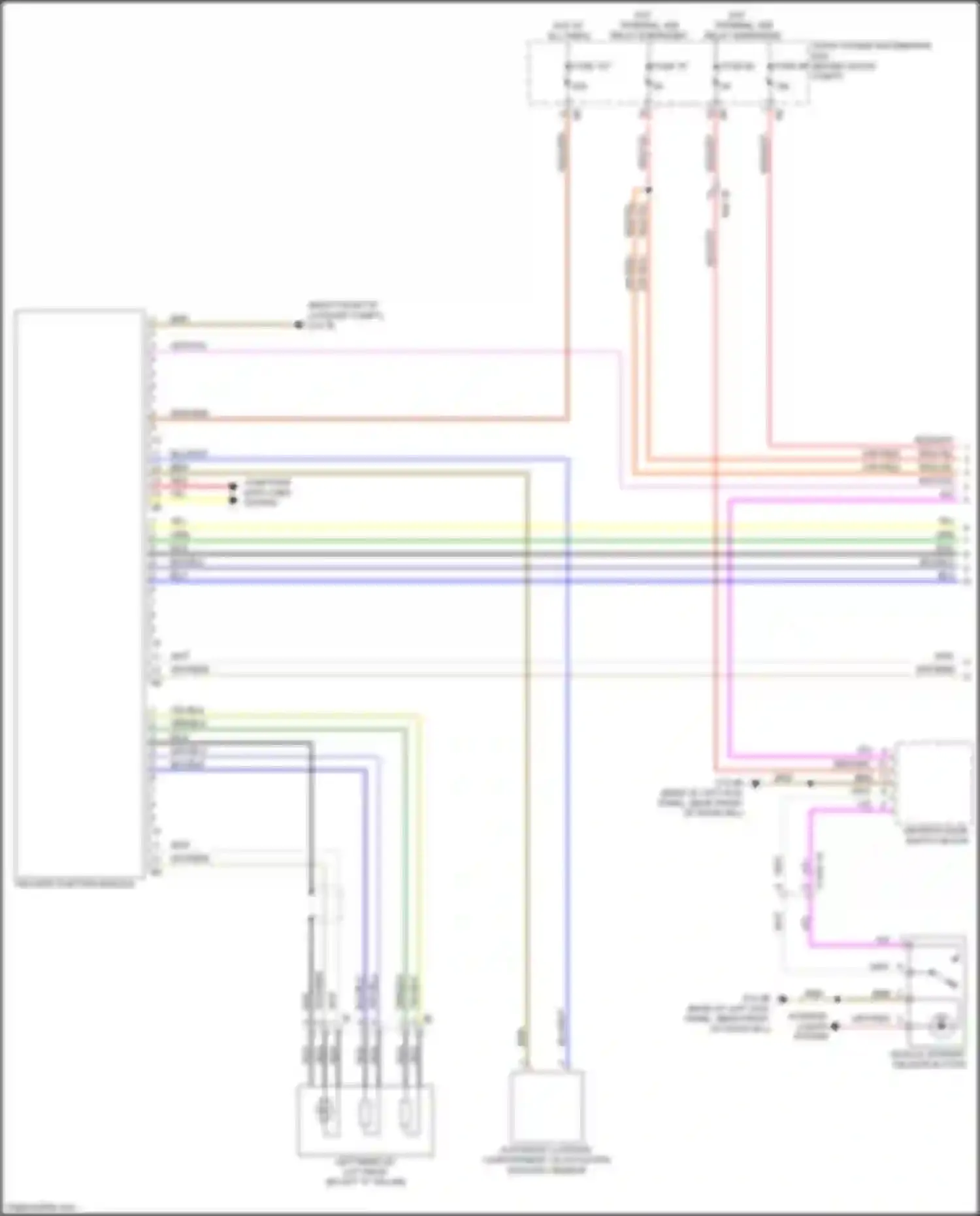 Wiring diagram yel/blk for BMW X2 F39 (2017-2023) (19 of 19)