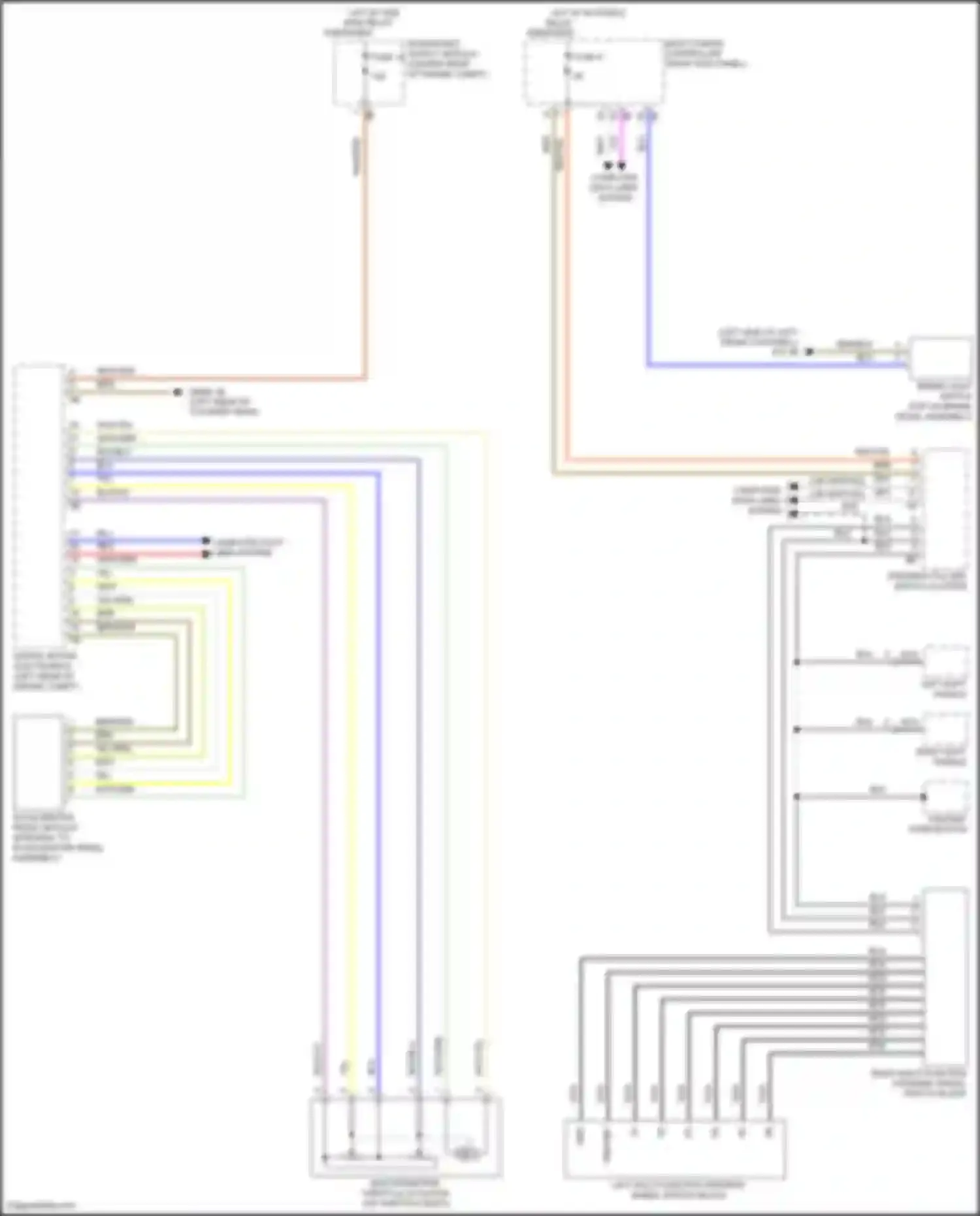 Wiring diagram yel/grn for BMW X2 F39 (2017-2023) (5 of 13)