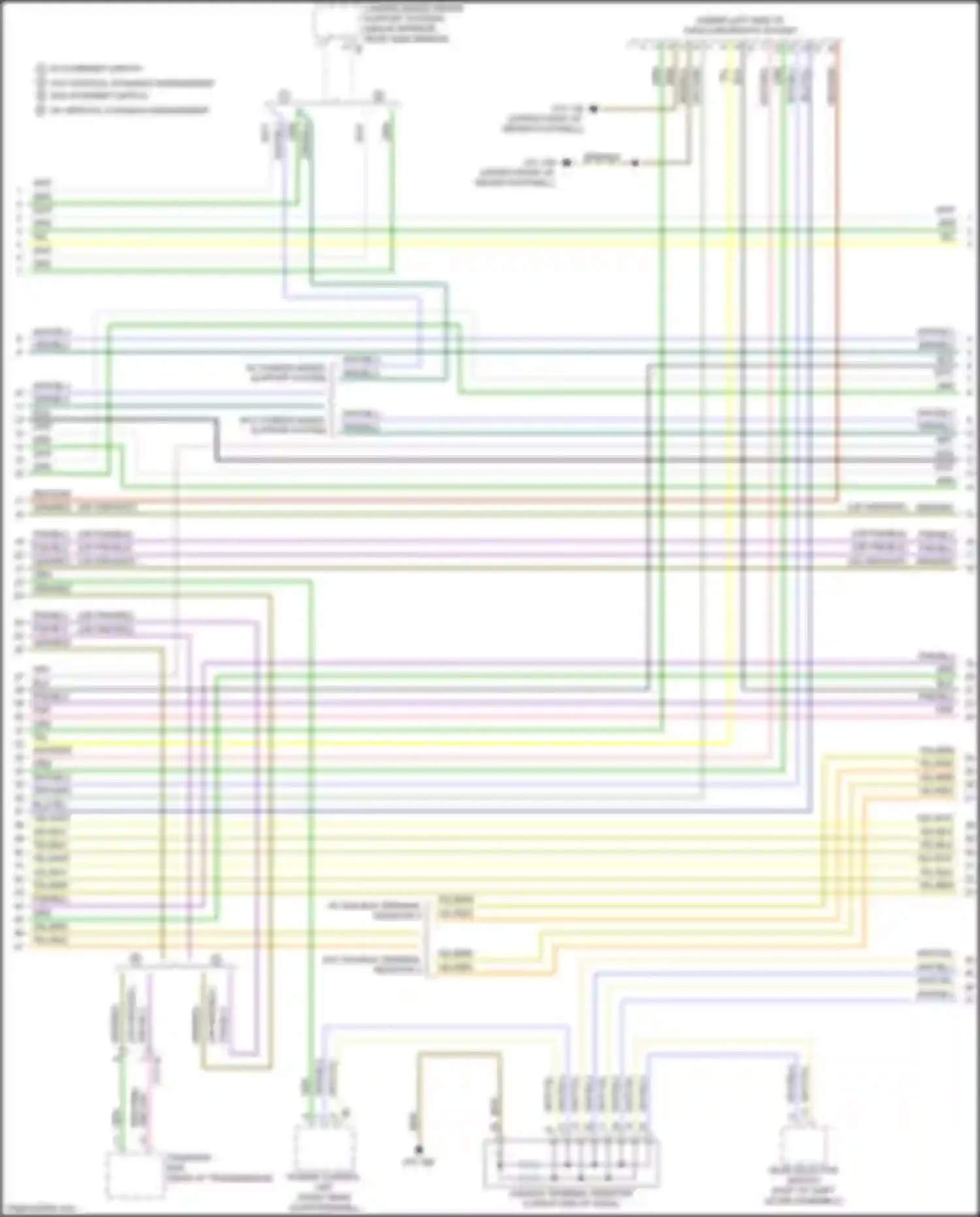 X3 M BMW F97 facelift (2021-2024): Computer data lines circuit (2 of 9)