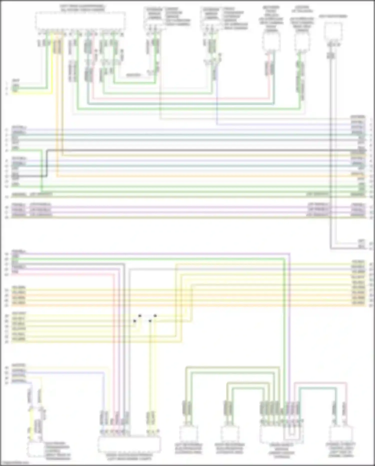 X3 M BMW F97 facelift (2021-2024): Computer data lines circuit (3 of 9)