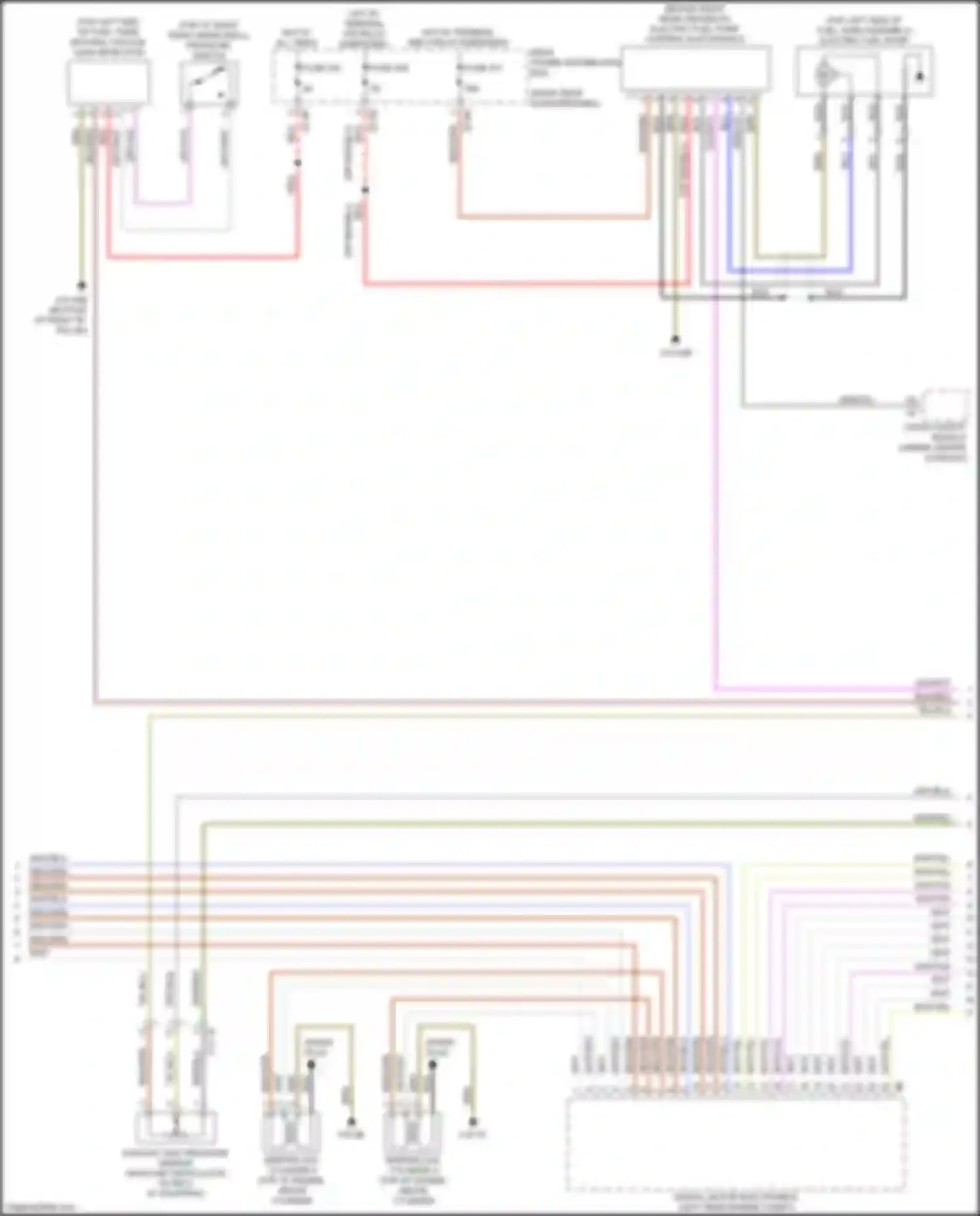 X3 M BMW F97 facelift (2021-2024): Wiring diagram engine performance 3.0l turbo (6 of 7)