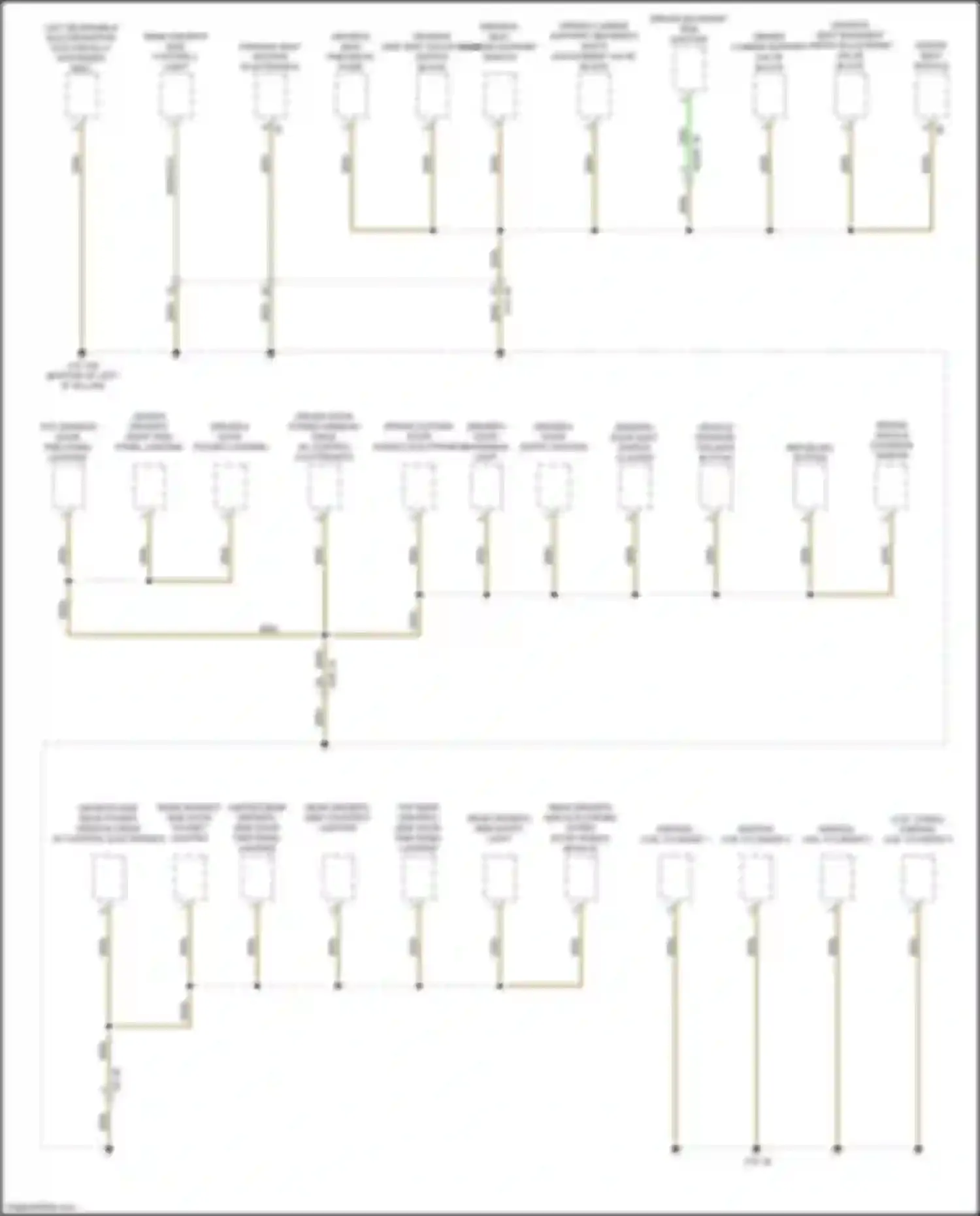 X3 M BMW F97 facelift (2021-2024): Ground distribution circuit (5 of 7)
