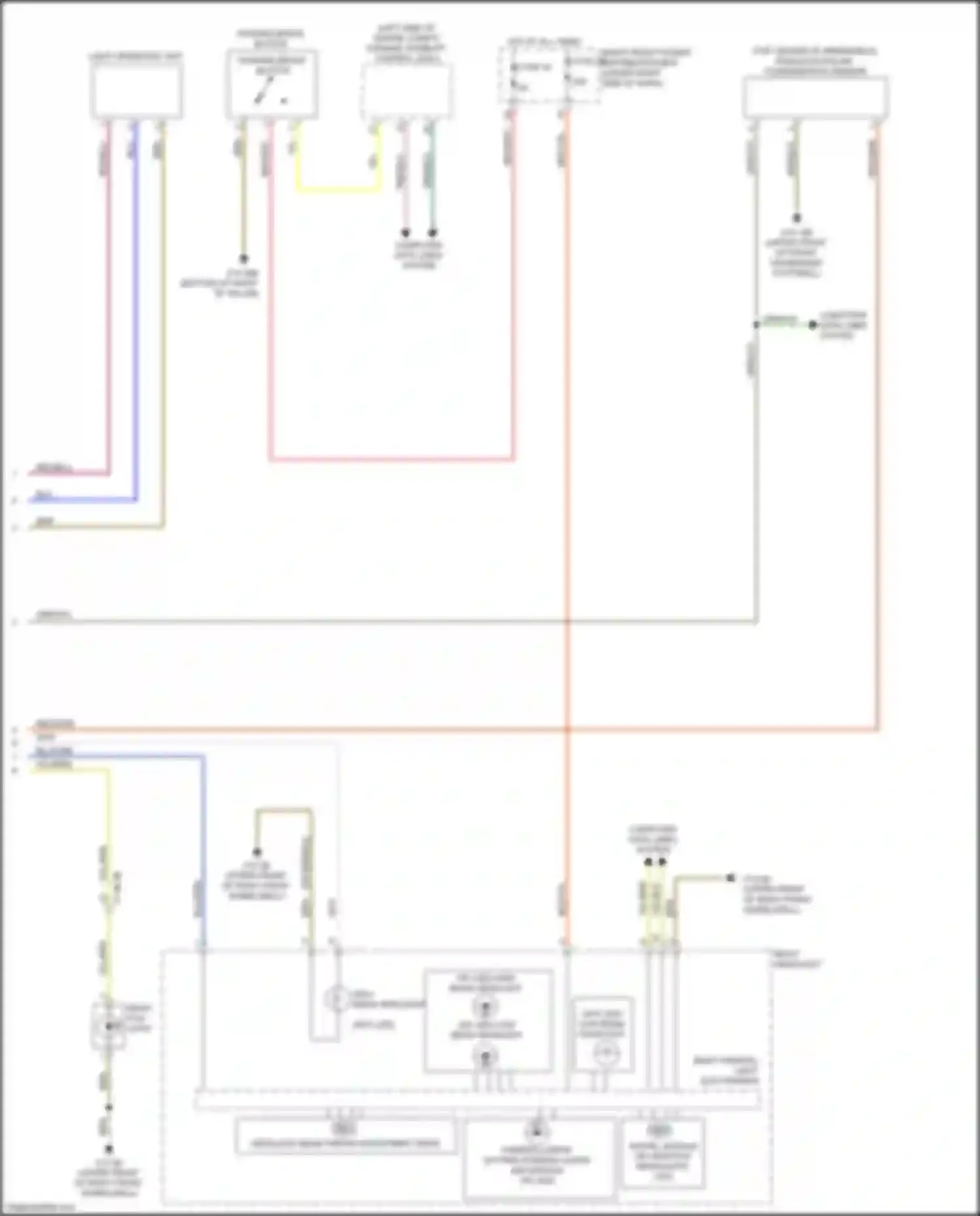 X3 M BMW F97 facelift (2021-2024): Headlights circuit (2 of 2)
