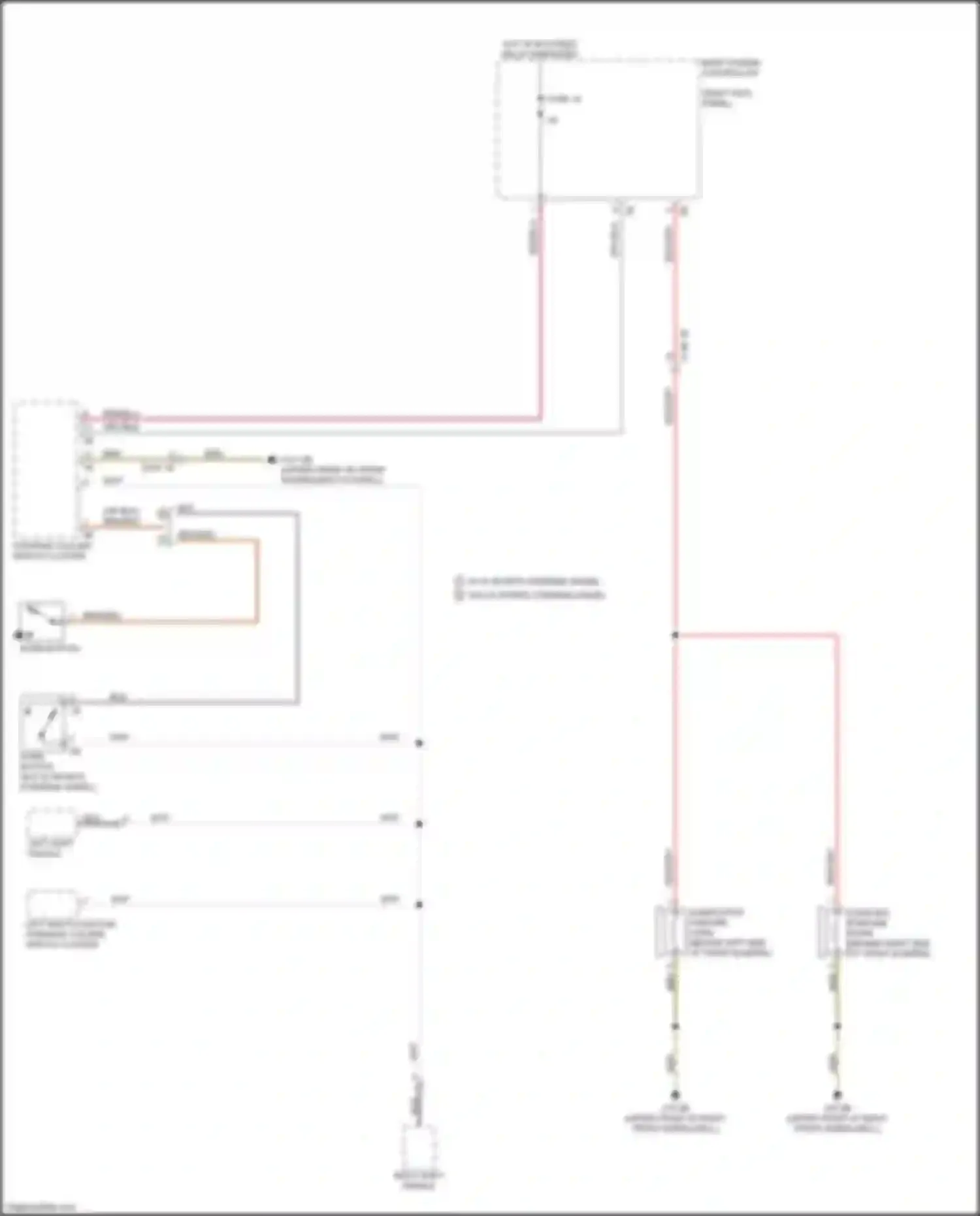 X3 M BMW F97 facelift (2021-2024): Horn circuit