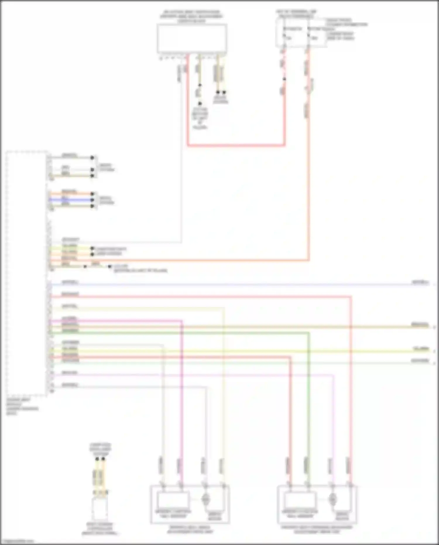 X3 M BMW F97 facelift (2021-2024): Driver"s memory seat circuit (1 of 2)