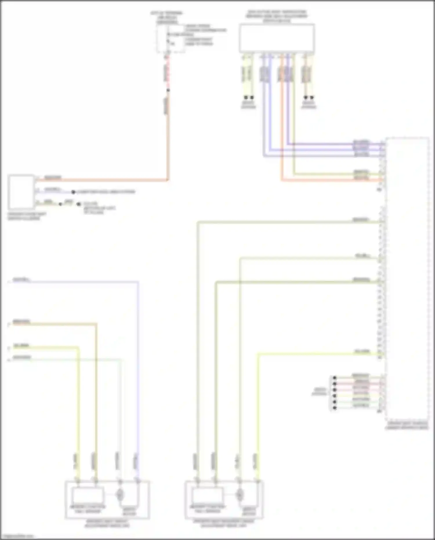 X3 M BMW F97 facelift (2021-2024): Driver"s memory seat circuit (2 of 2)