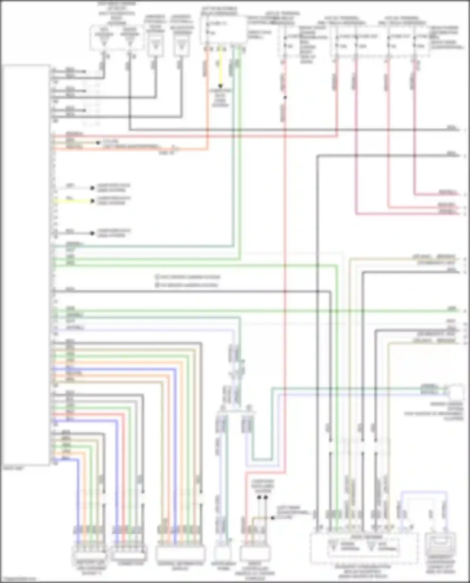 X3 M BMW F97 facelift (2021-2024): Navigation circuit, high level w/ receiver audio module (1 of 3)